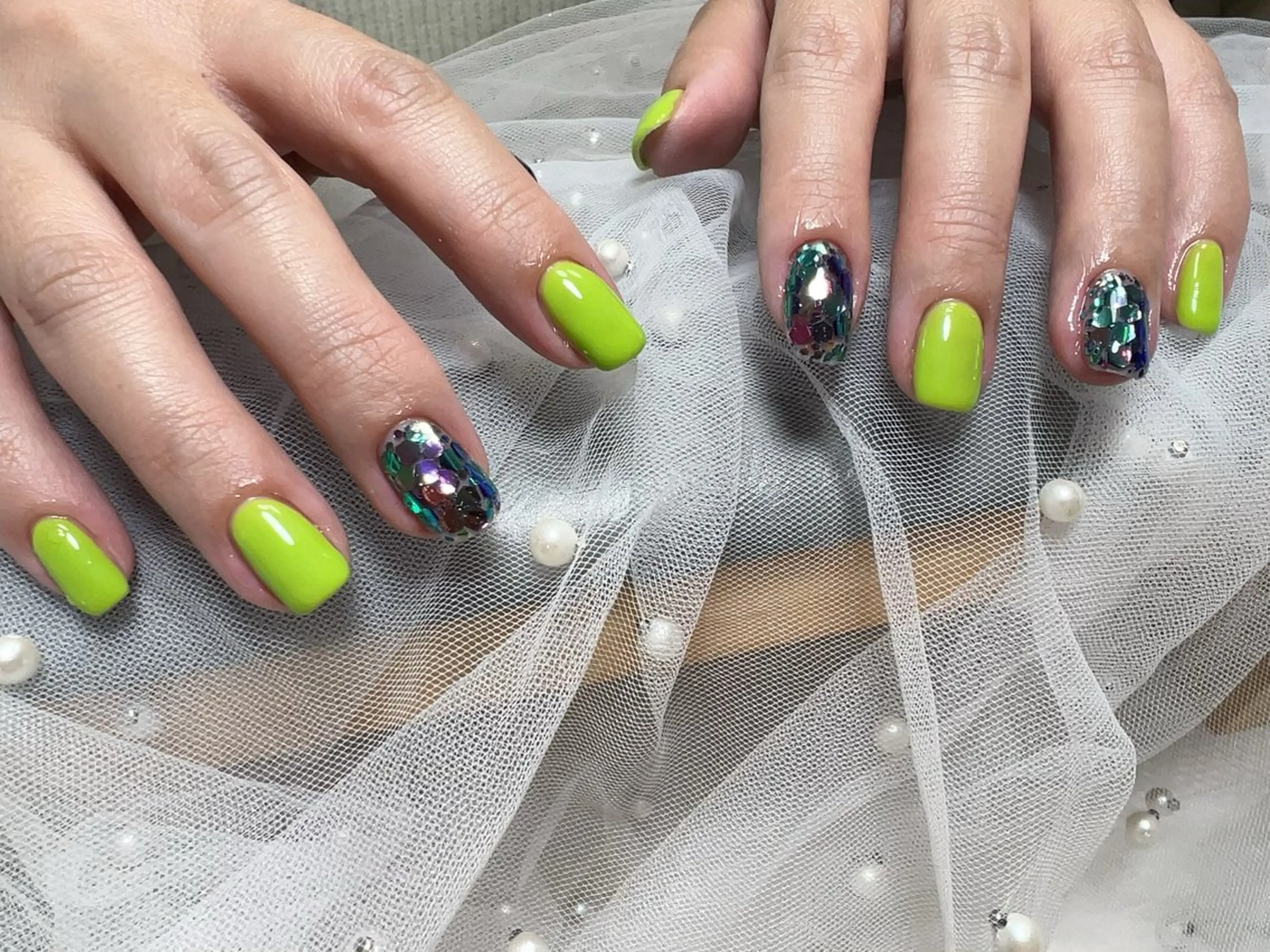 ネイル 春ネイル ハンドネイル Nail NaNaのネイルデザイン
