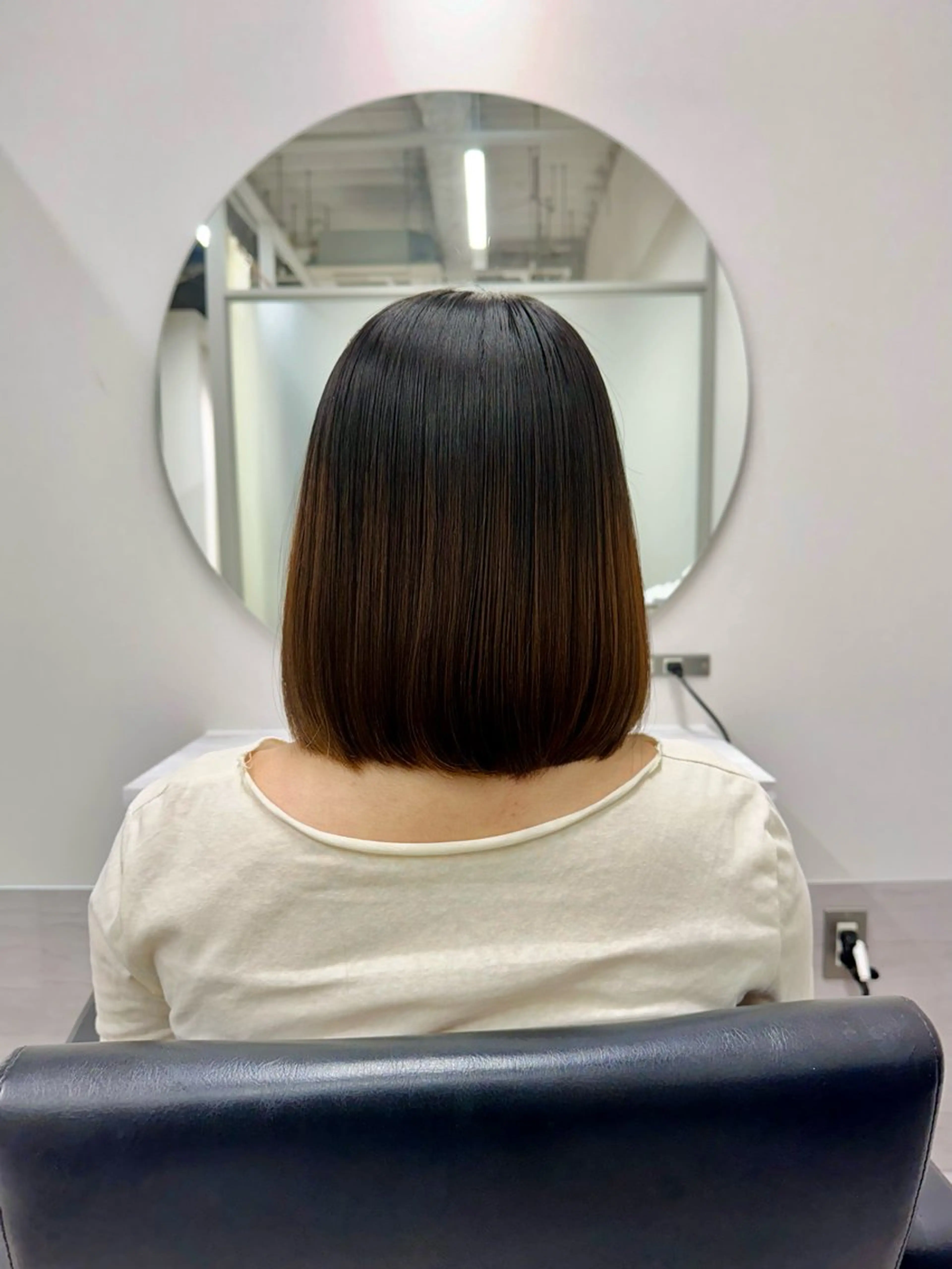 ショート カット 縮毛矯正 JYO 髪質改善専門家のヘアスタイル