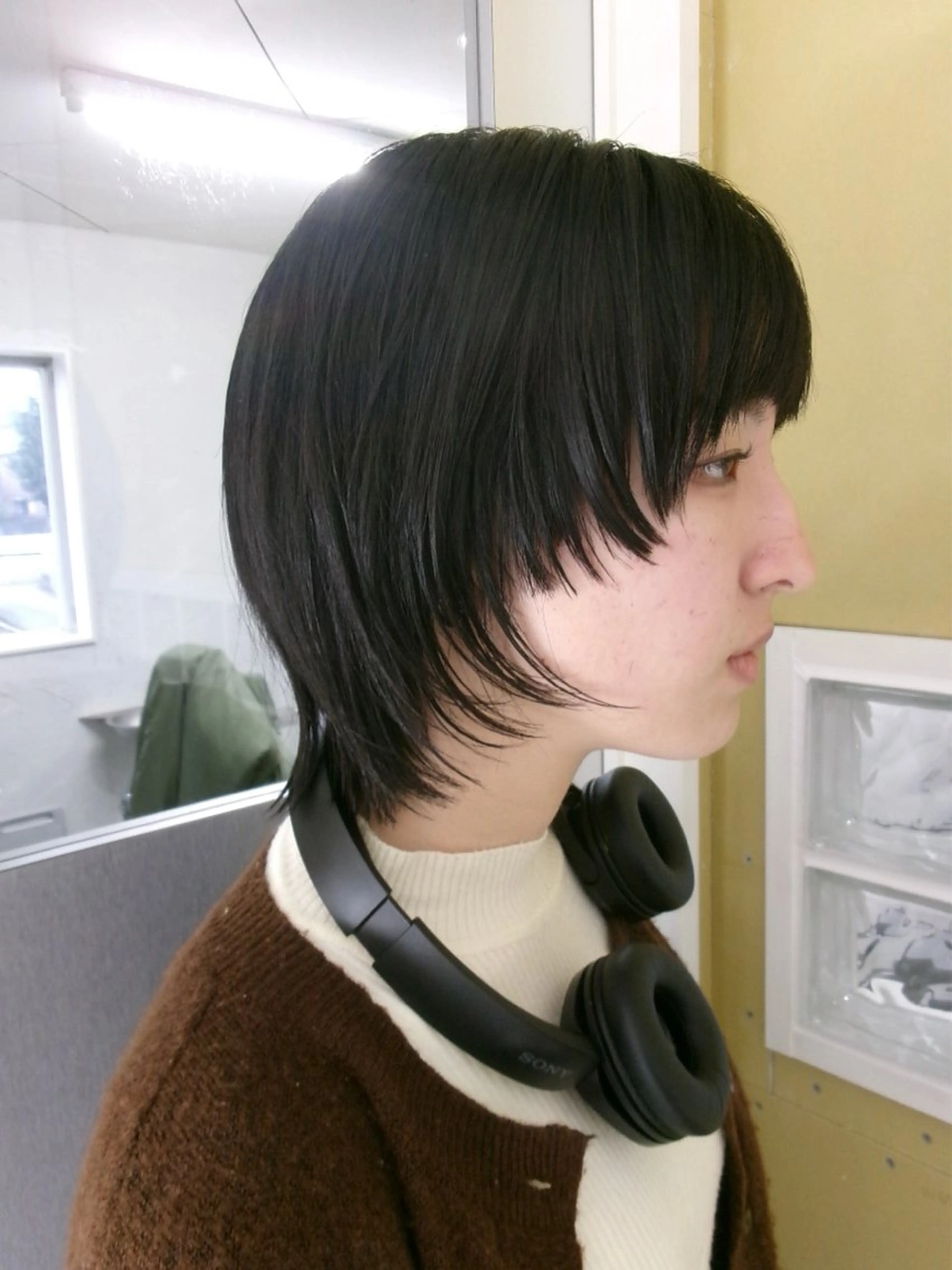 ショート レイヤーカット ウルフカット ウルフレイヤー ニワ/レイヤーカット /透明感カラー💎のヘアスタイル