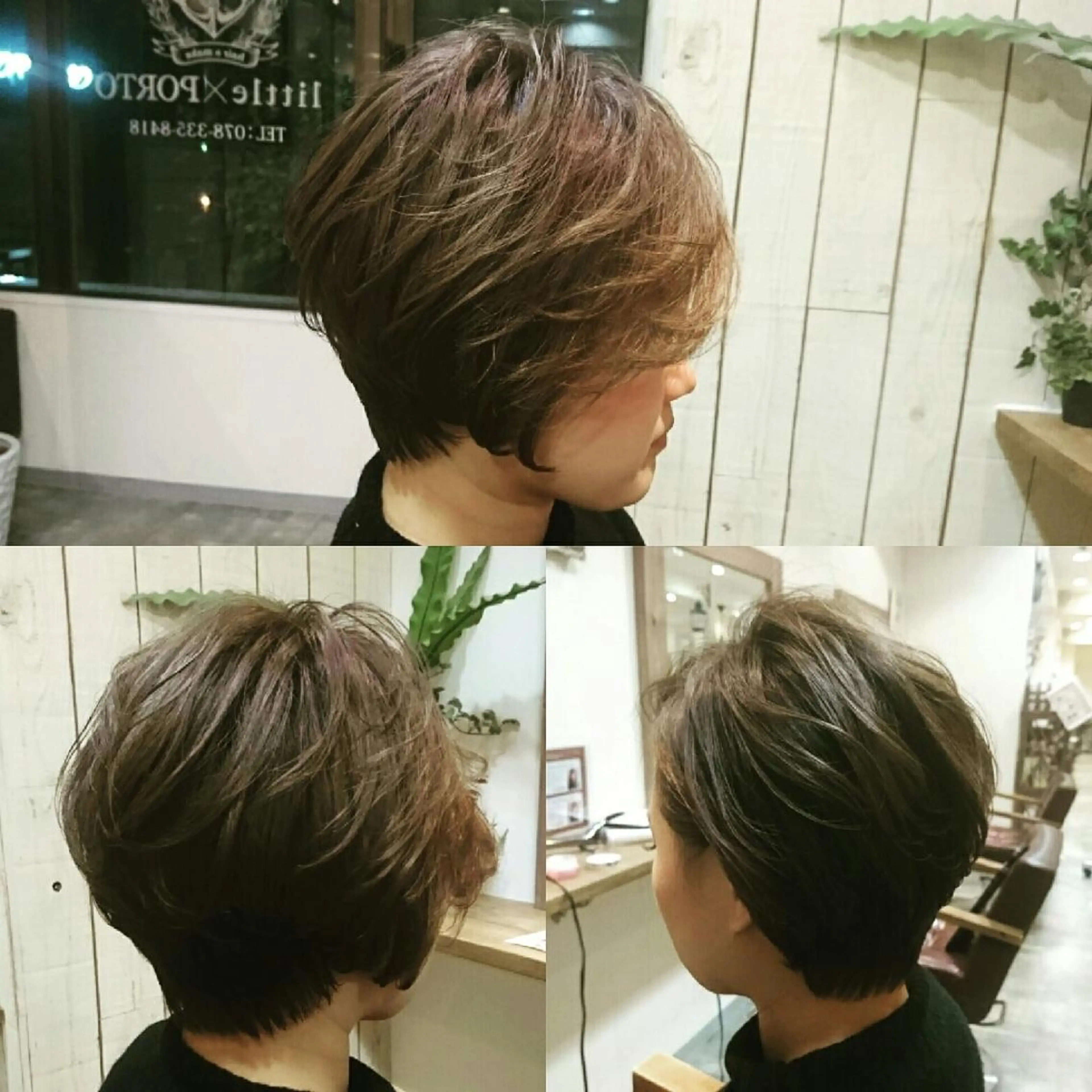 ショート カラー little×PORTO 元町所属・Topstylist ゆきこのヘアスタイル