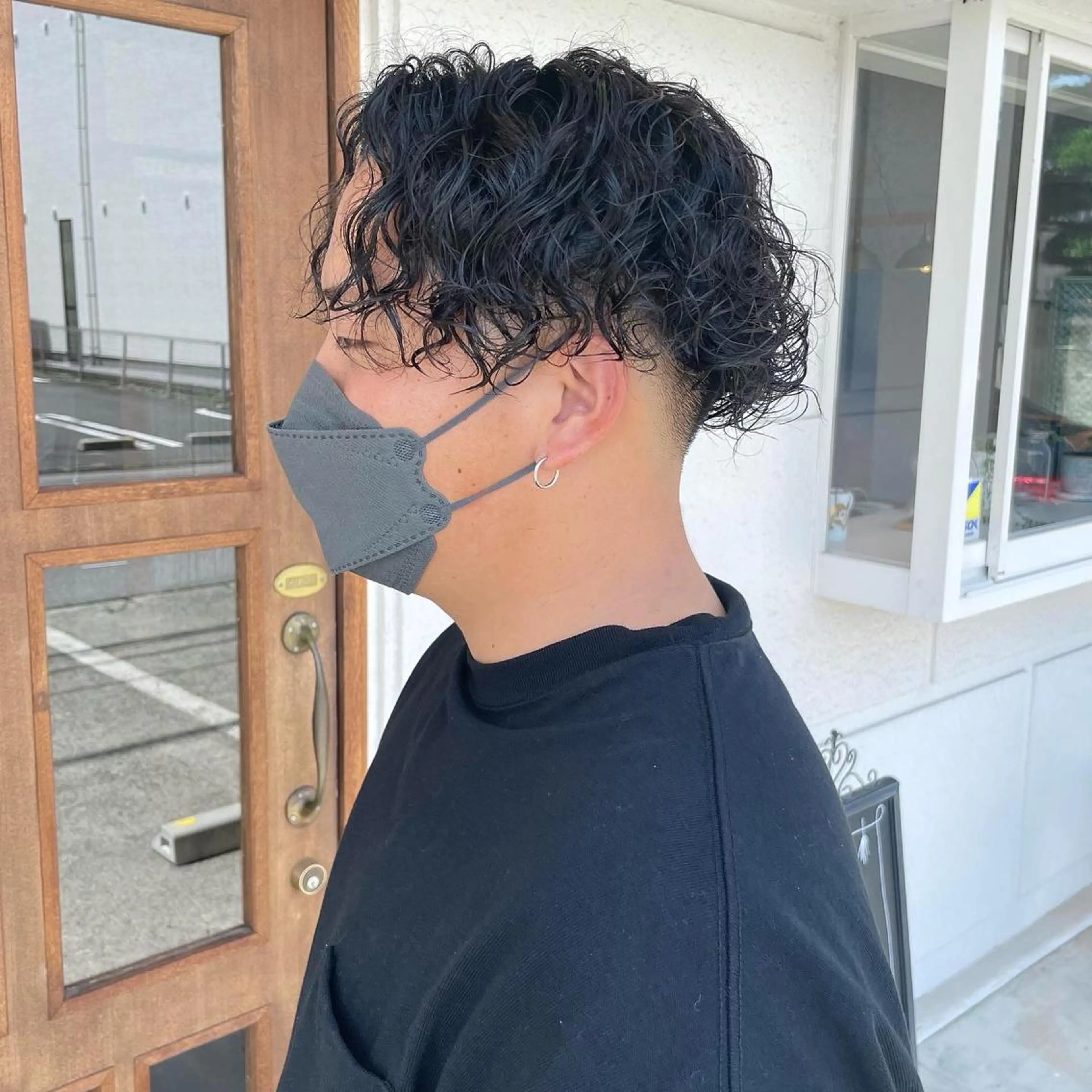 パーマ メンズ 渡邉 聖希のヘアスタイル