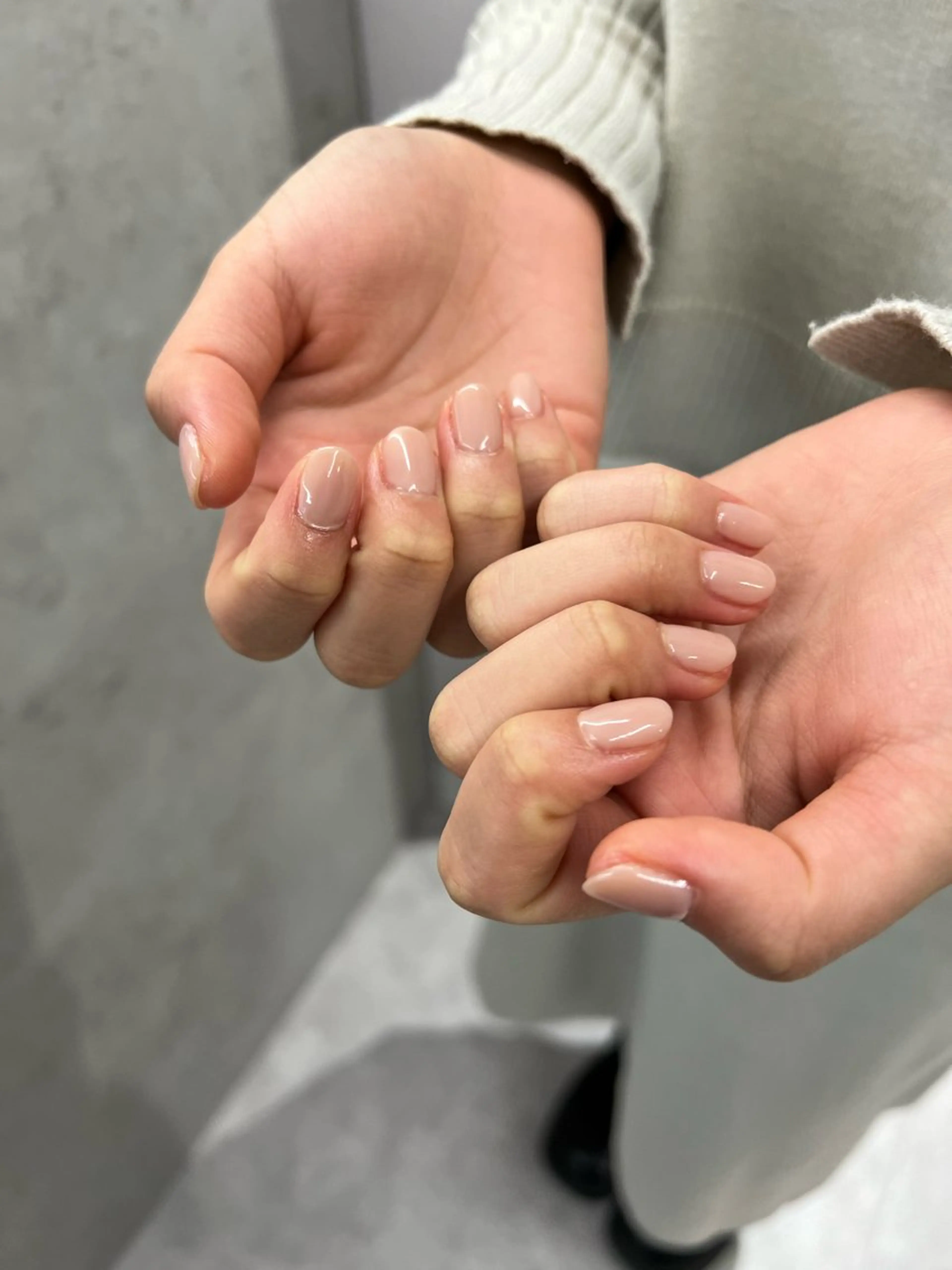ネイル ワンカラーネイル ハンドネイル ハンドケア Bana_ Nailのネイルデザイン