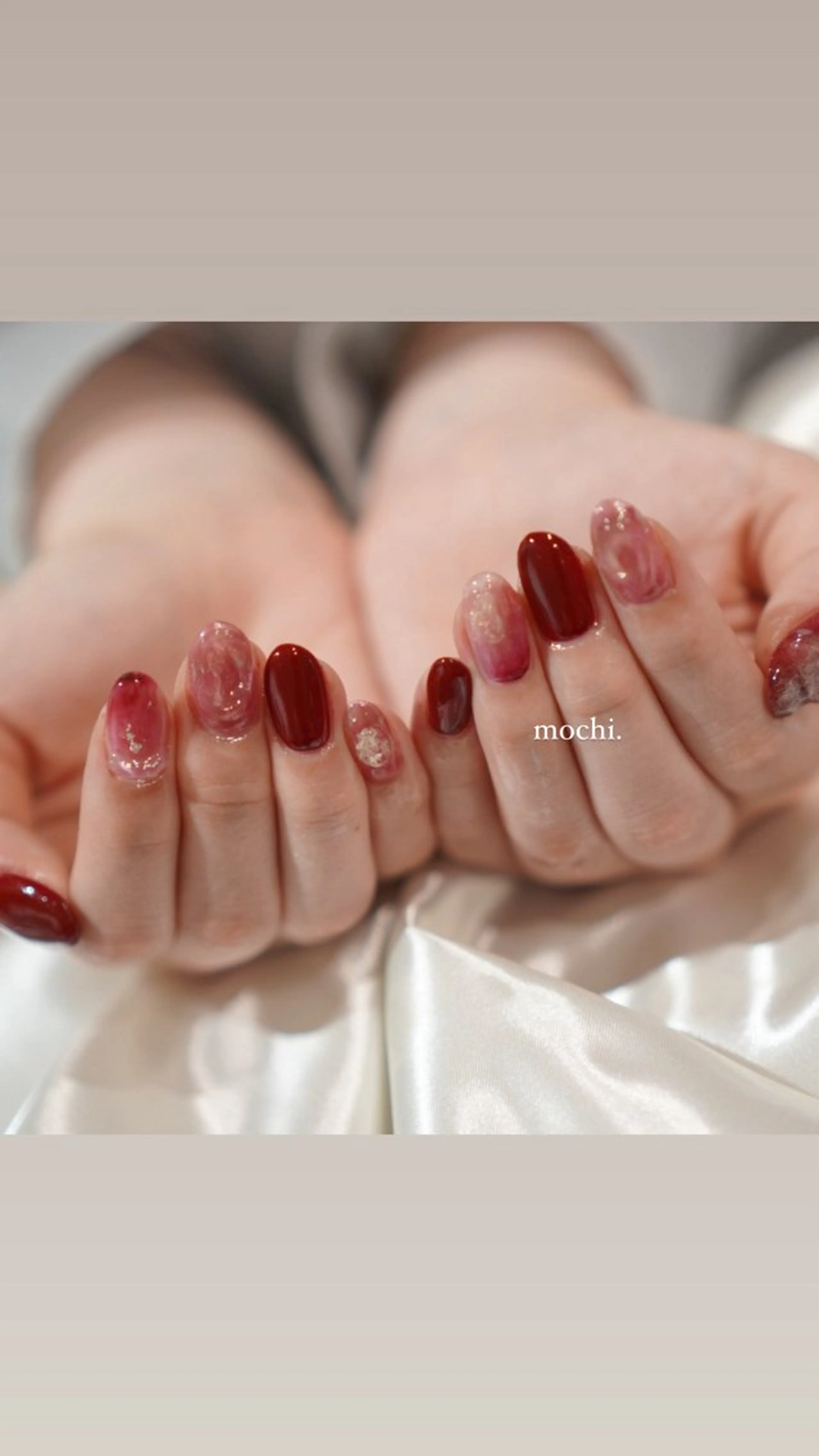 ネイル ニュアンスネイル ハンドネイル mochi.所属・mochi. nail🌿のネイルデザイン