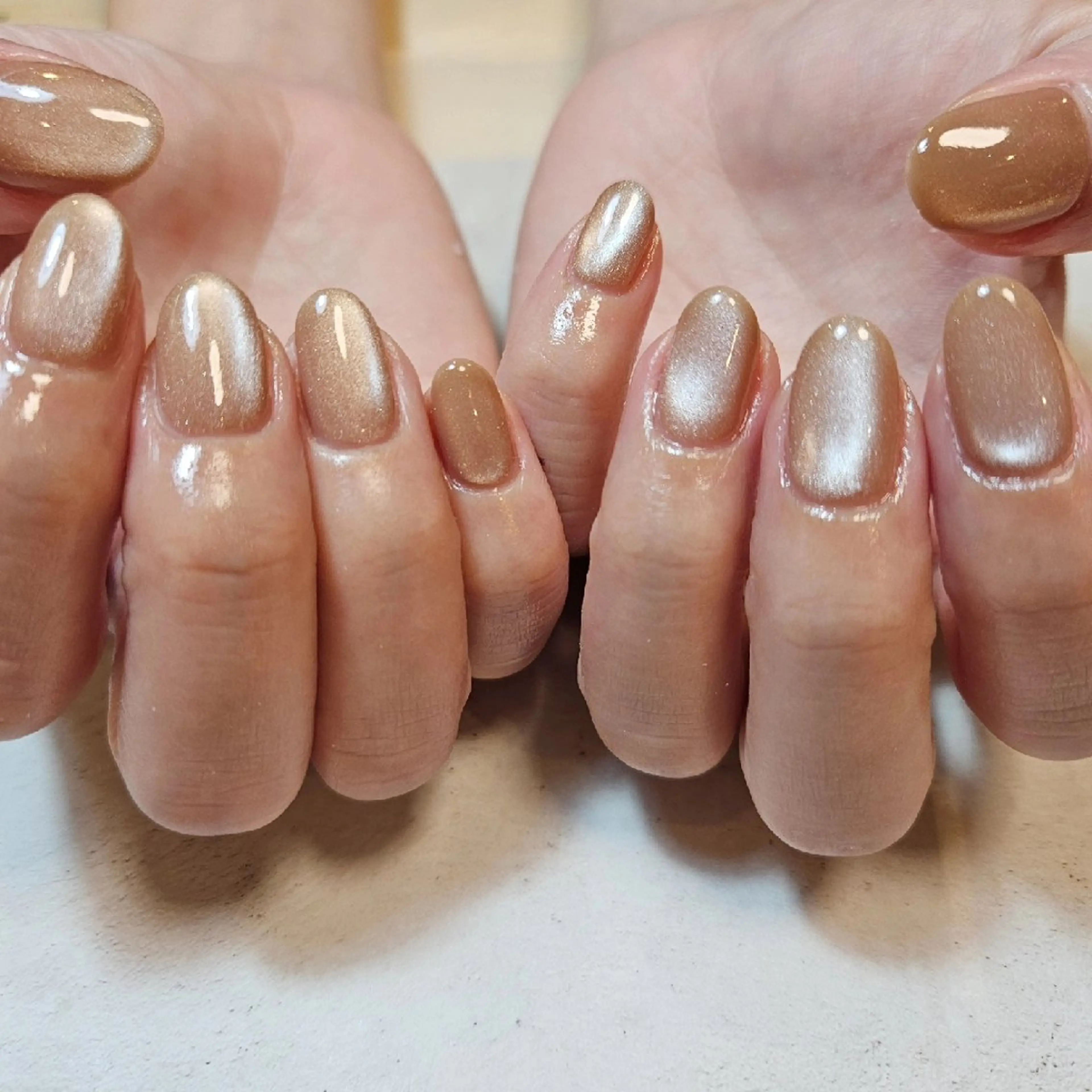 ネイル ジェルネイル マグネットネイル ニュアンスネイル パラジェル バレンタイン ハンドネイル Nailsalon manoのネイルデザイン