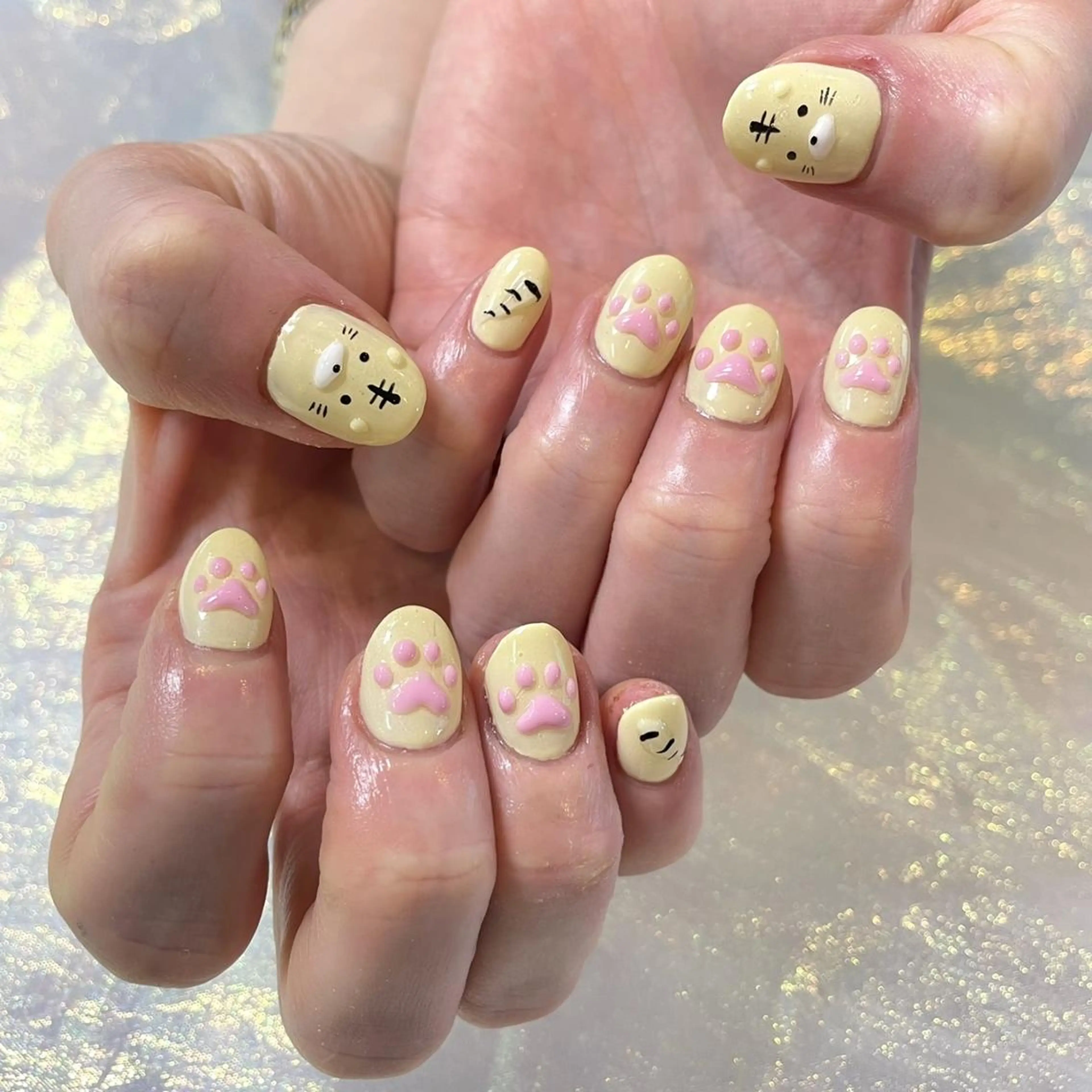 ネイル ハンドネイル 🤍POP可愛い🧸 Menailのネイルデザイン