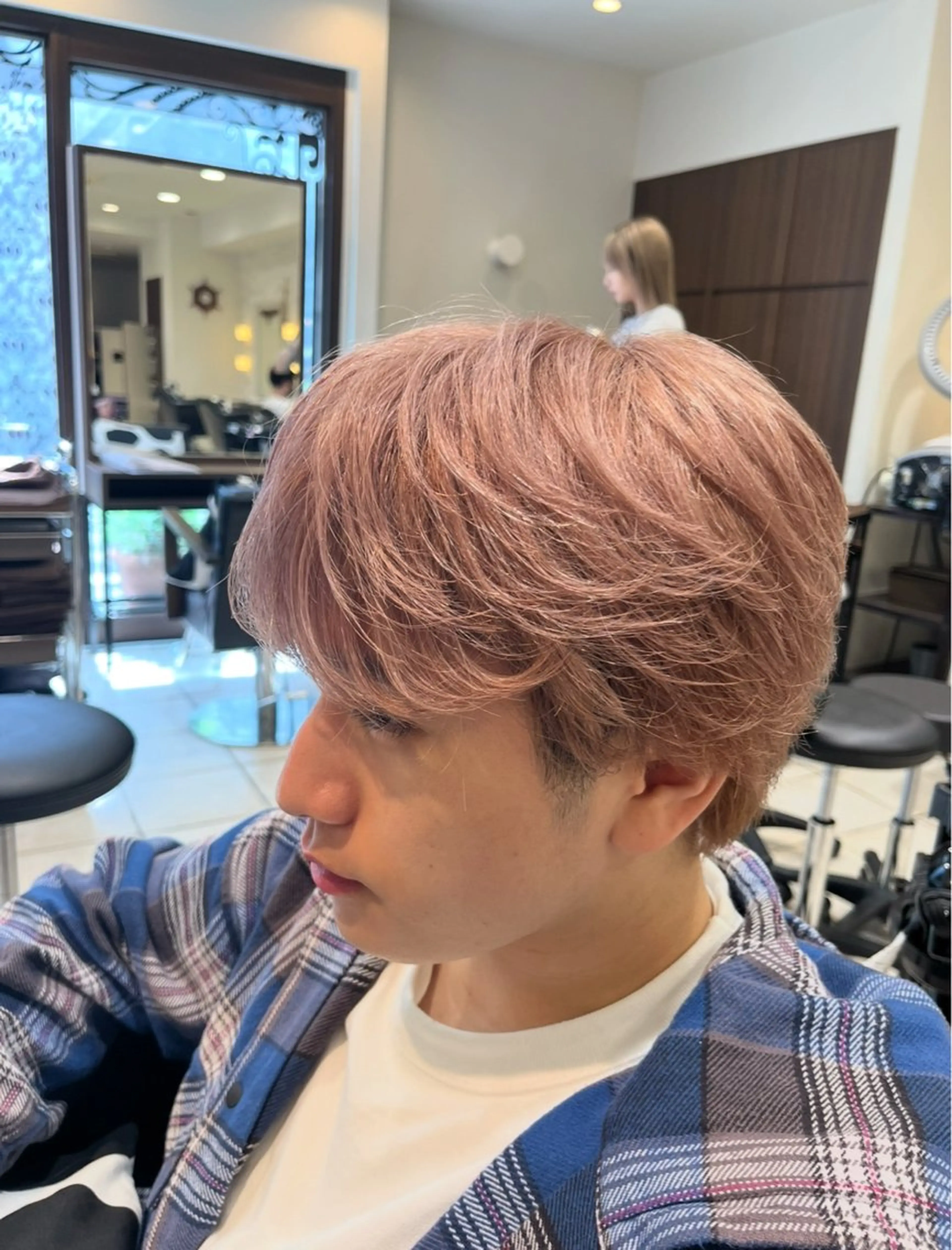 ショート カラー メンズ 雰囲気✨似合わせ hair　shotaのヘアスタイル