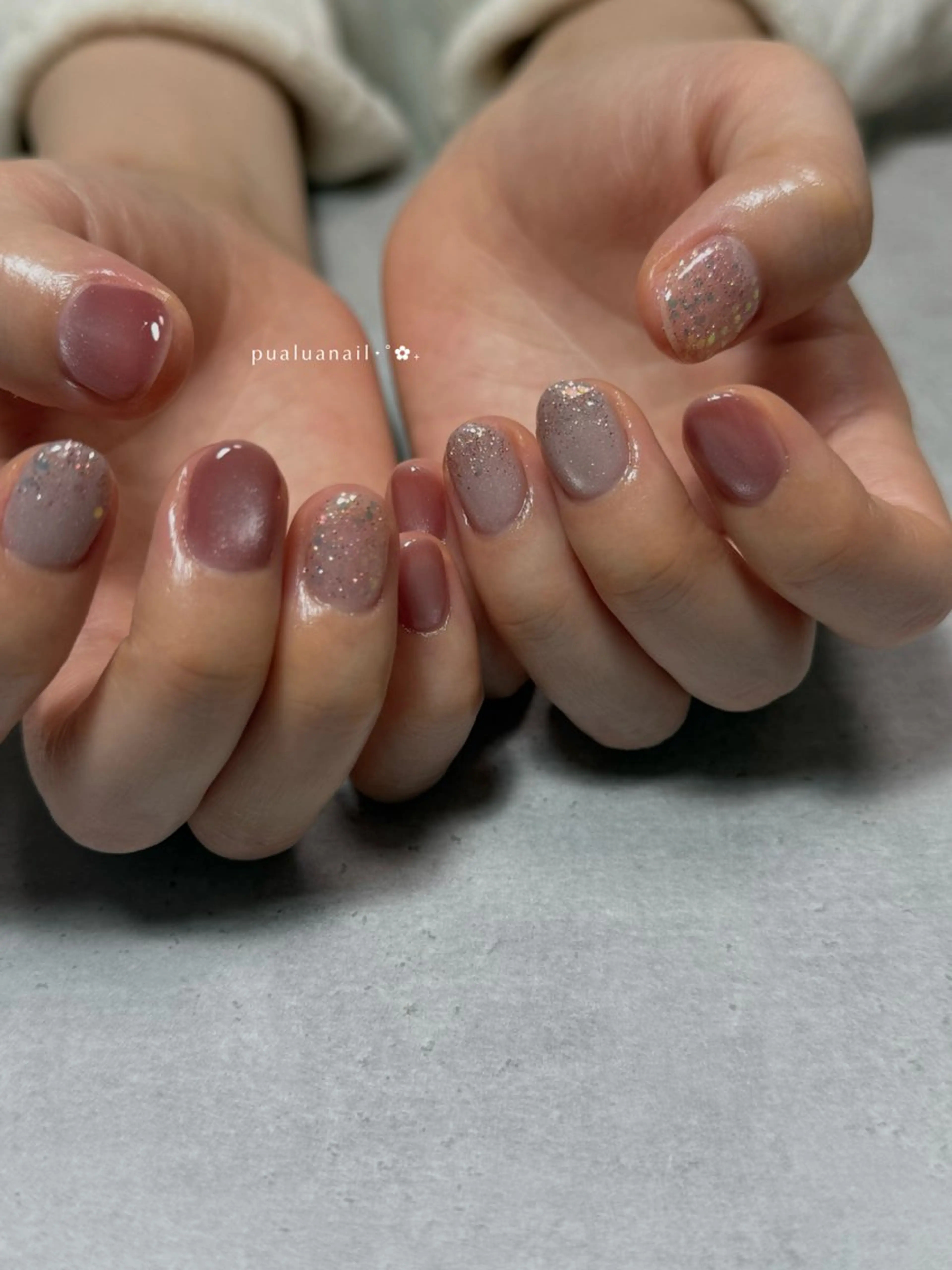 ネイル ハンドネイル pualua miharuのネイルデザイン