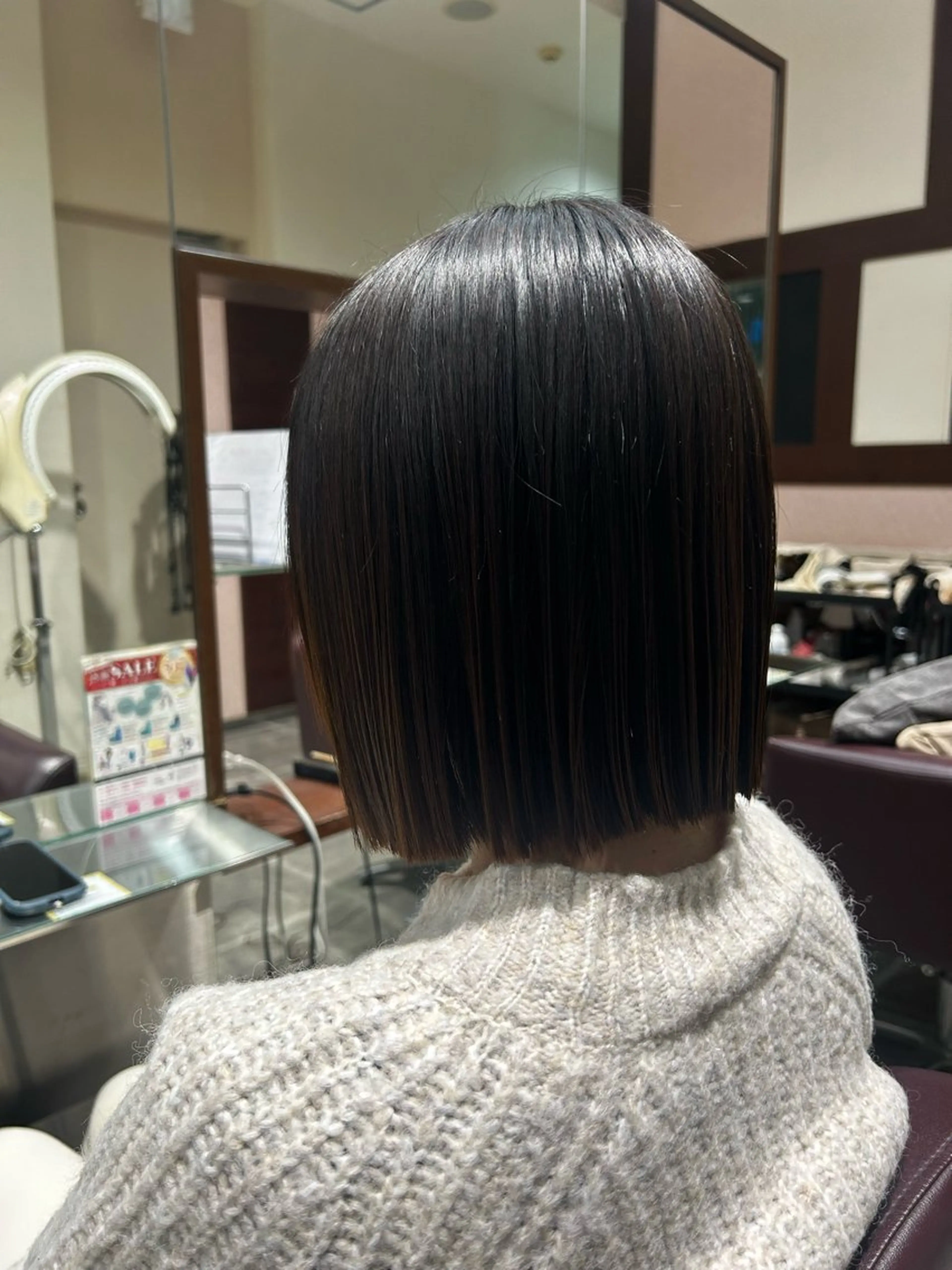 ショート LaBless あべのキューズサロン所属・艶カラー/あいか💜 天王寺阿倍野のヘアスタイル