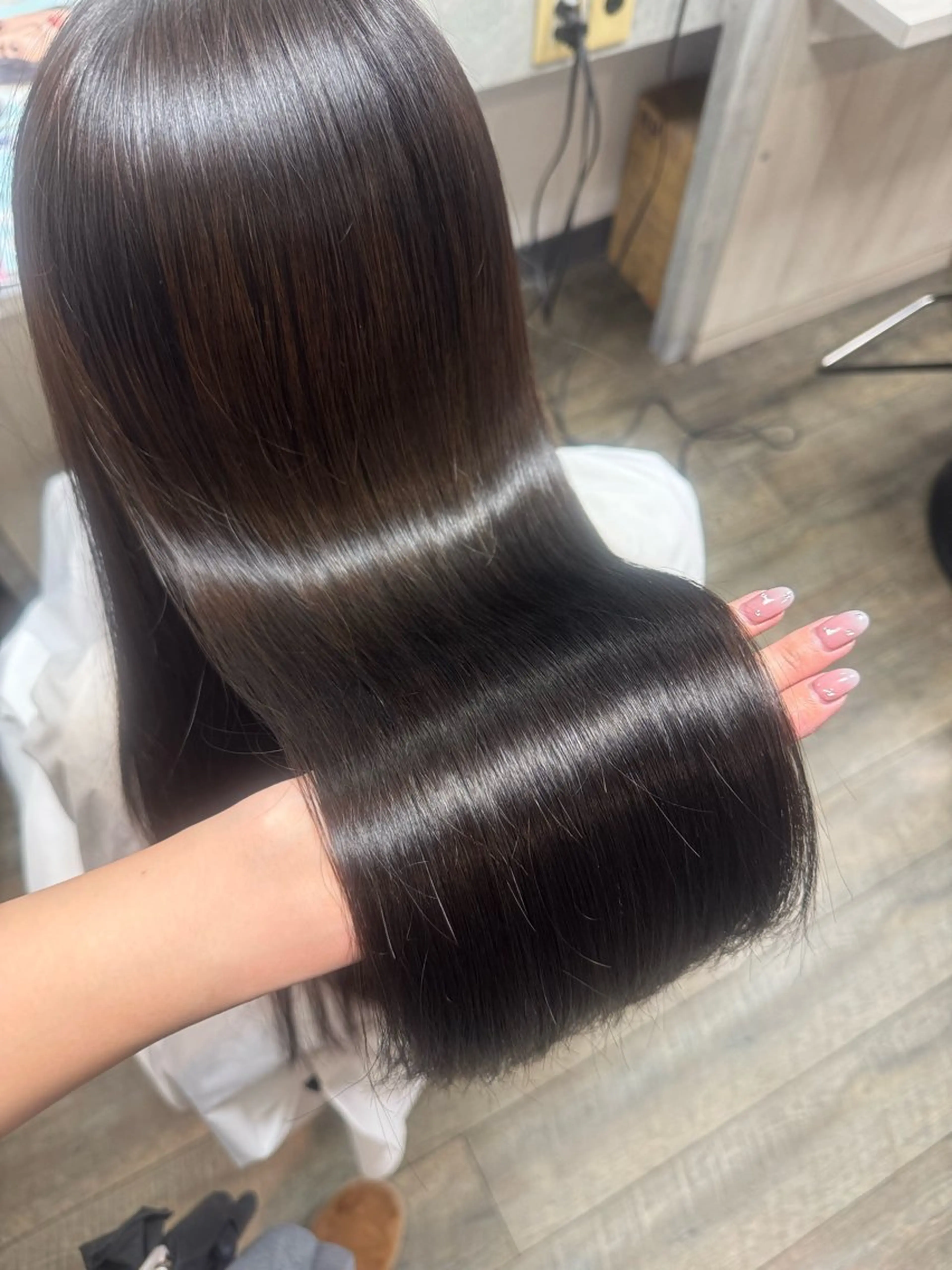 ロング カラー Rena/大阪美容室 /ワンホンヘアのヘアスタイル