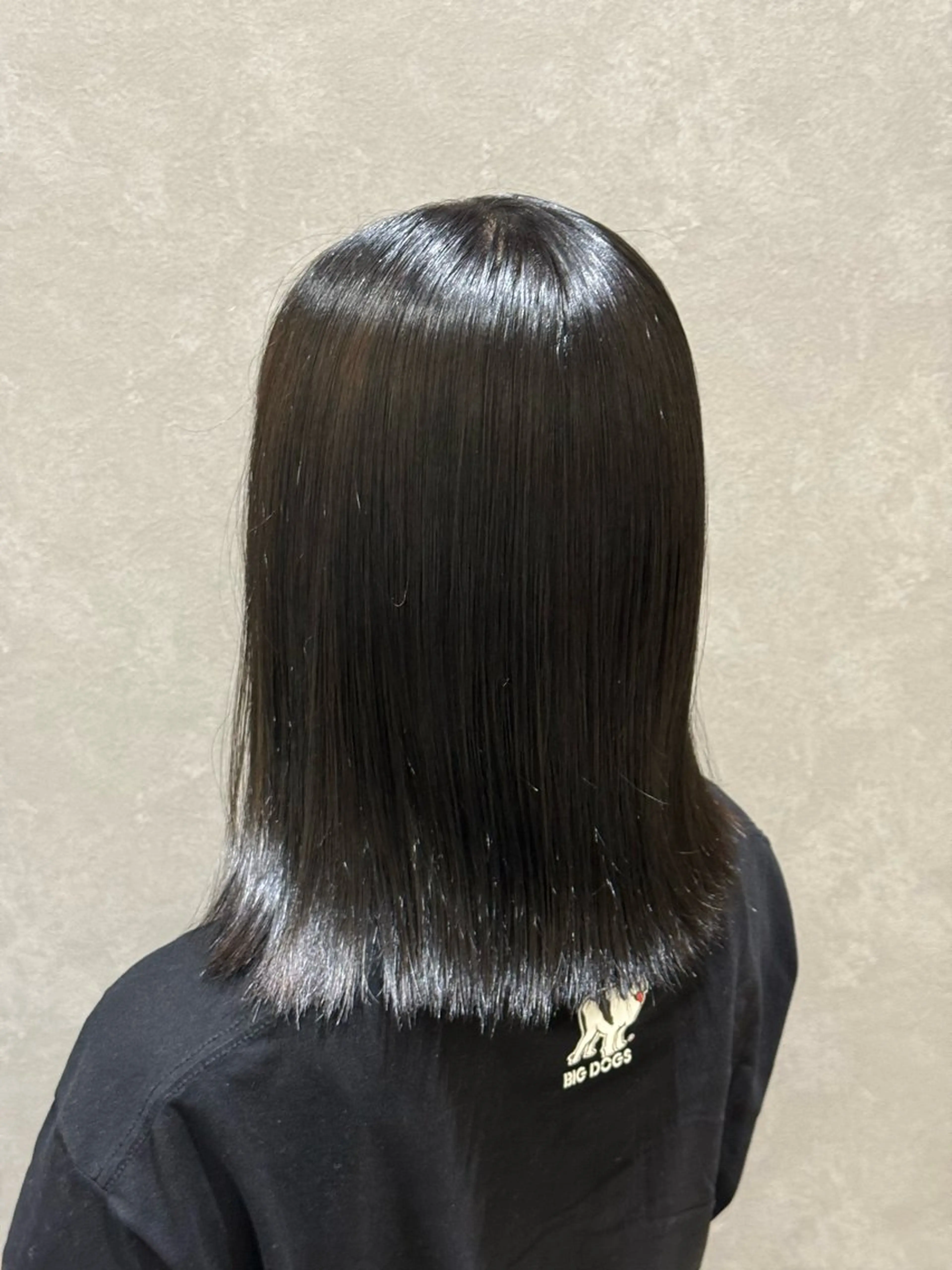 セミロング カラー ヘアカラー 髪質改善カラー ゆづきのヘアスタイル