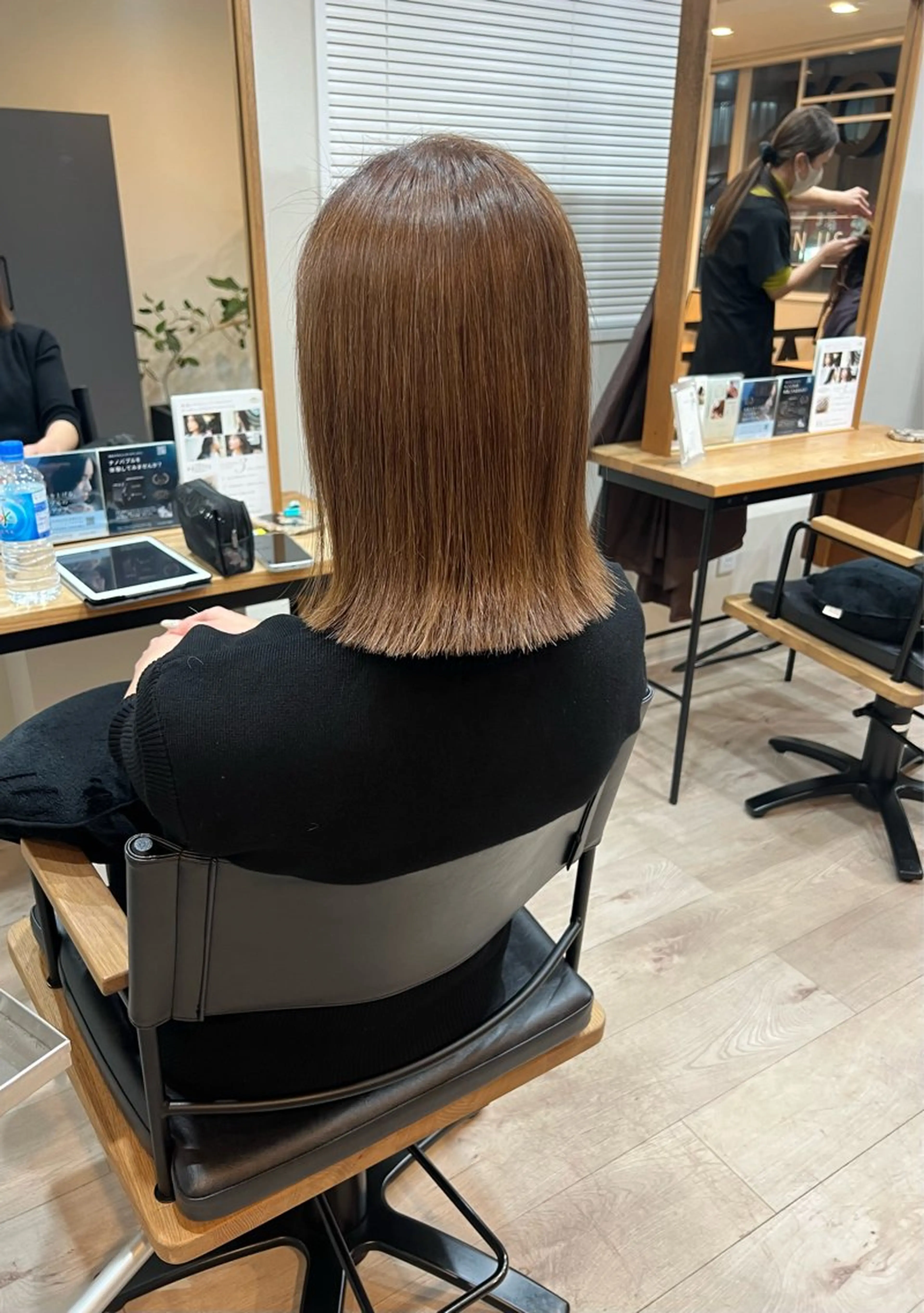 ミディアム ボブ 外ハネヘア diar湘南台所属・スガワラ　メグミ/ 湘南台/カットモデルのヘアスタイル