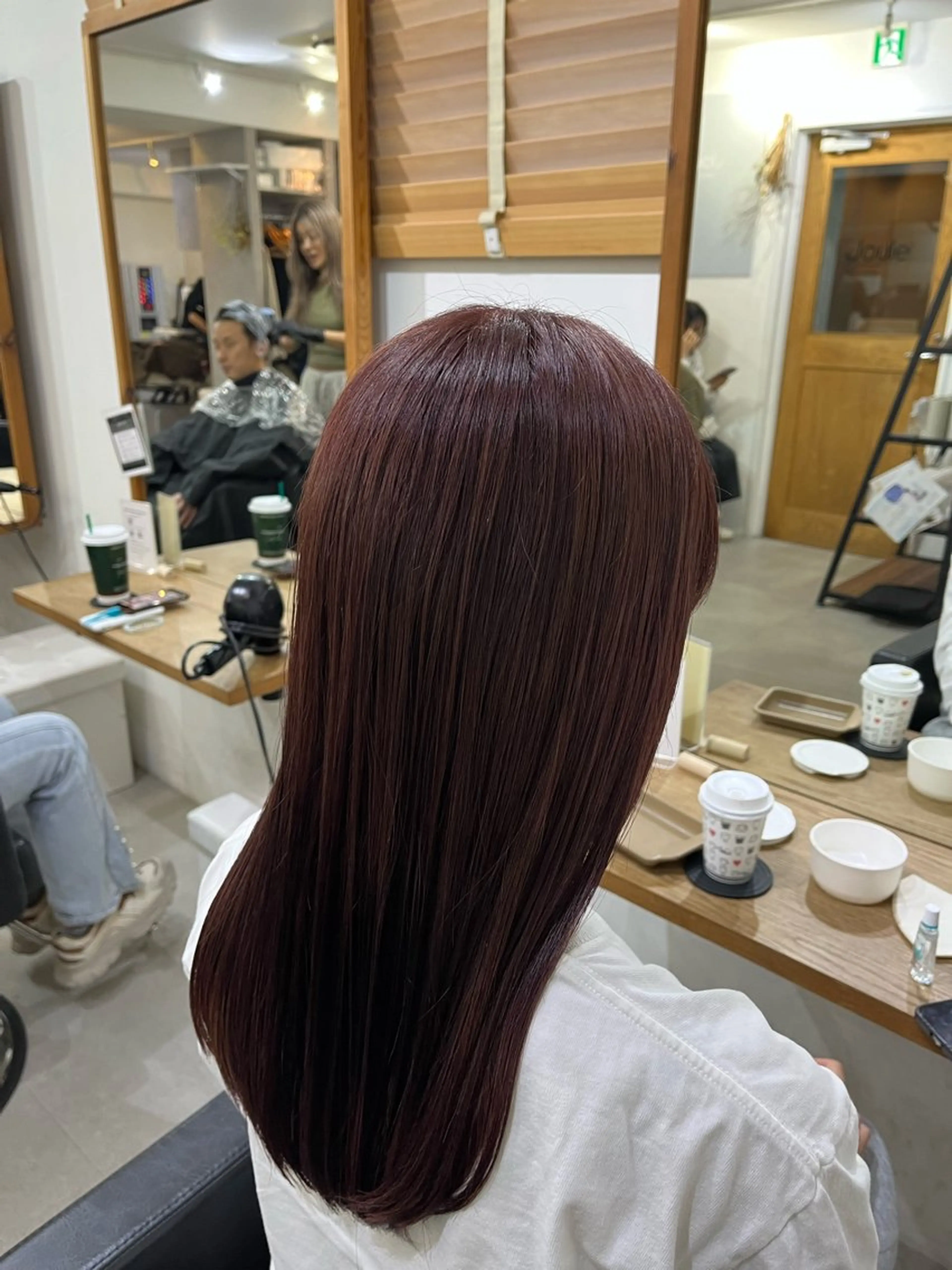 ロング カラー ✨🎨ブリーチなし 透明感カラー✨美友のヘアスタイル