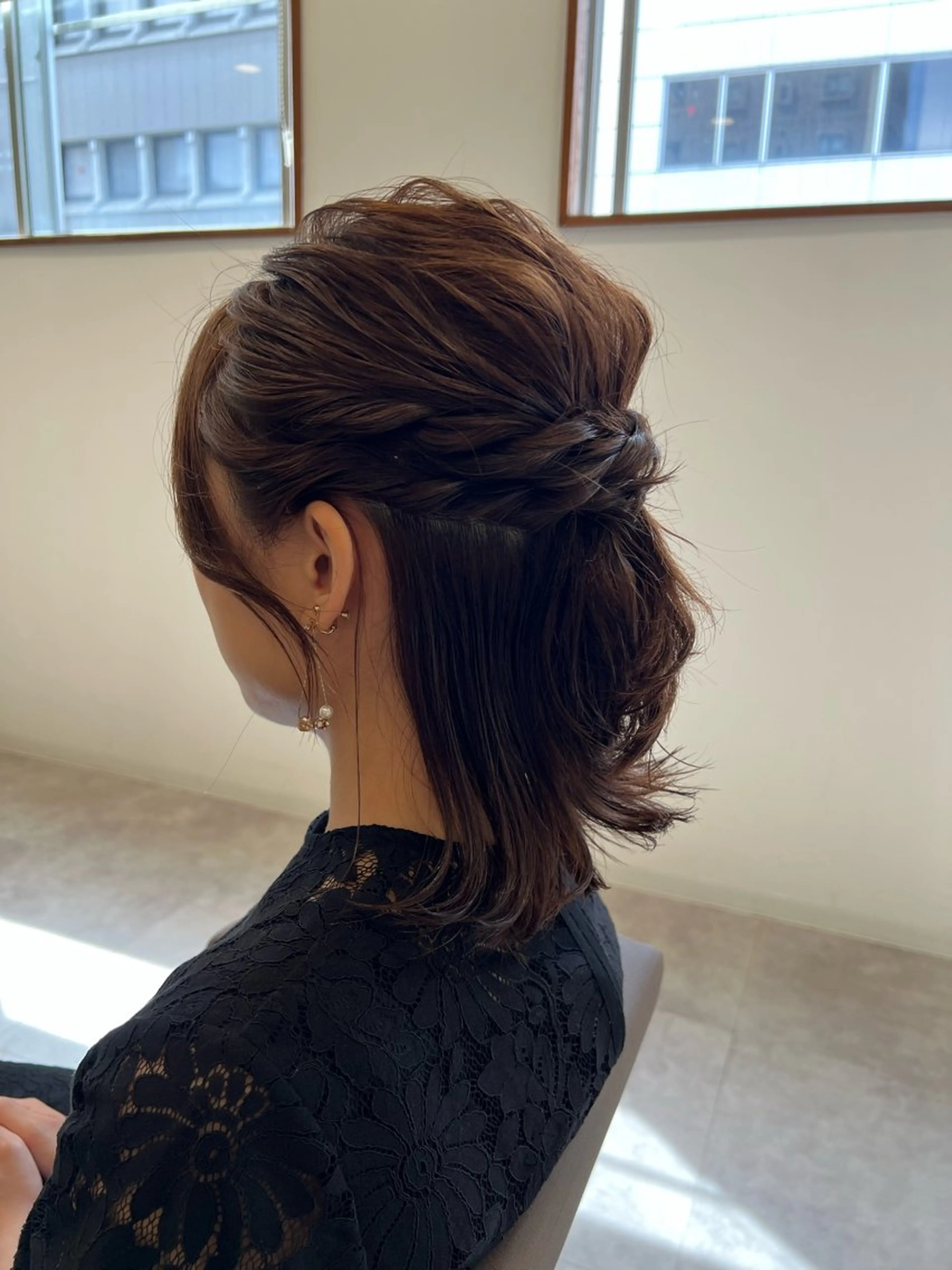 ミディアム ヘアセット Loem【ロエム】所属・RINA 【Loem】のヘアスタイル