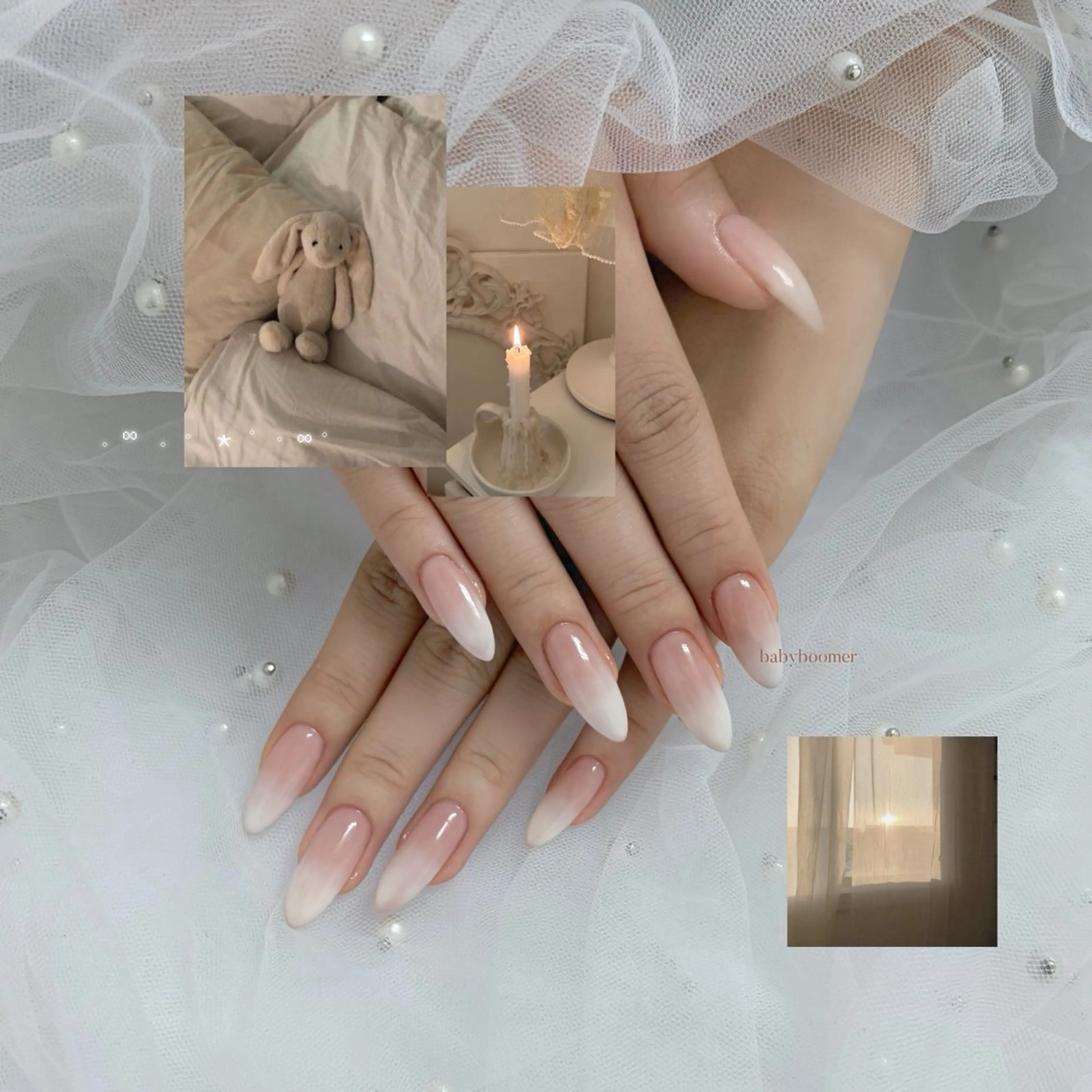 カラーグラデーション🌈 【韓国人ネイリスト】の写真