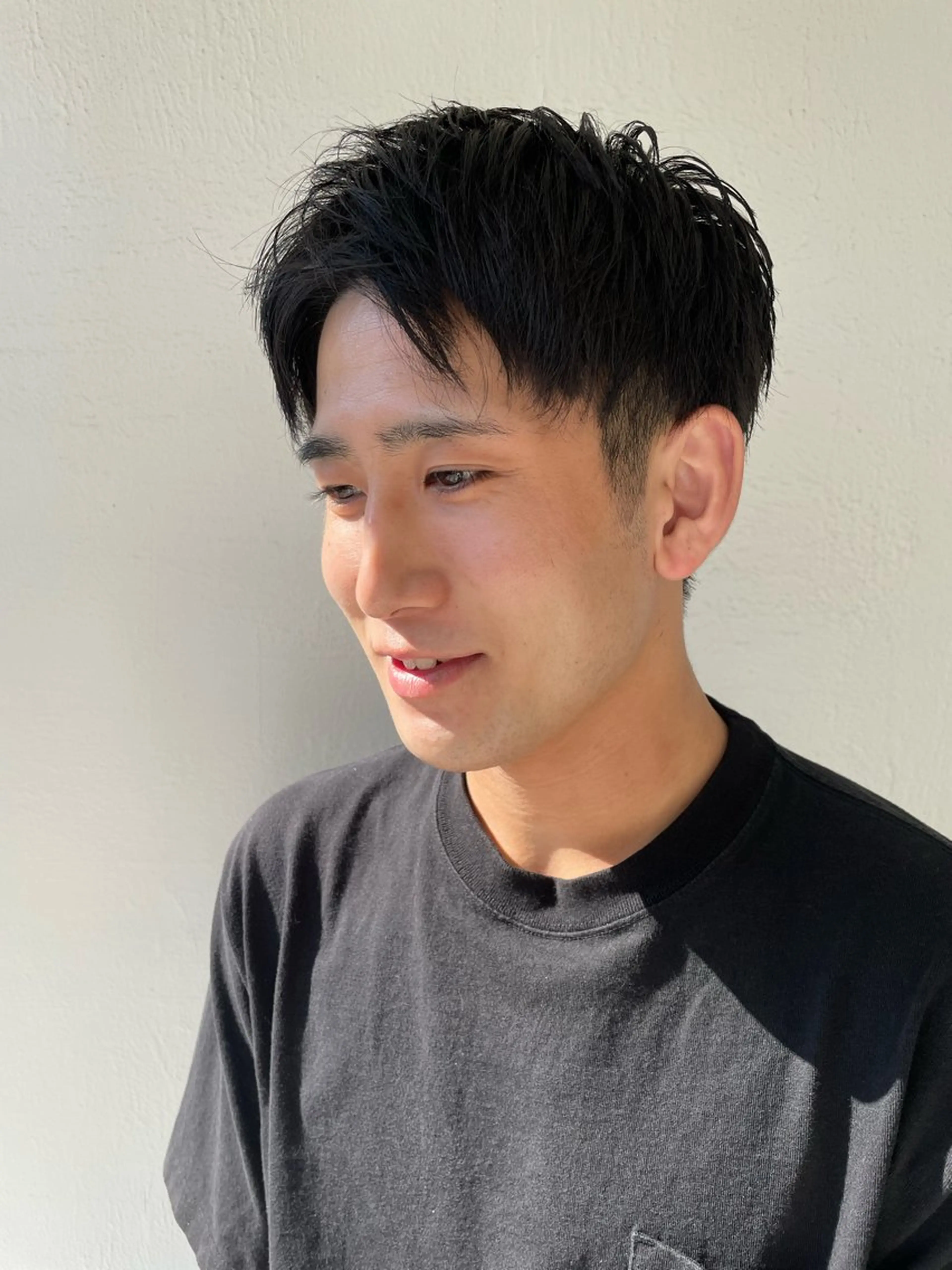 ショート メンズ 長岡 香澄のヘアスタイル