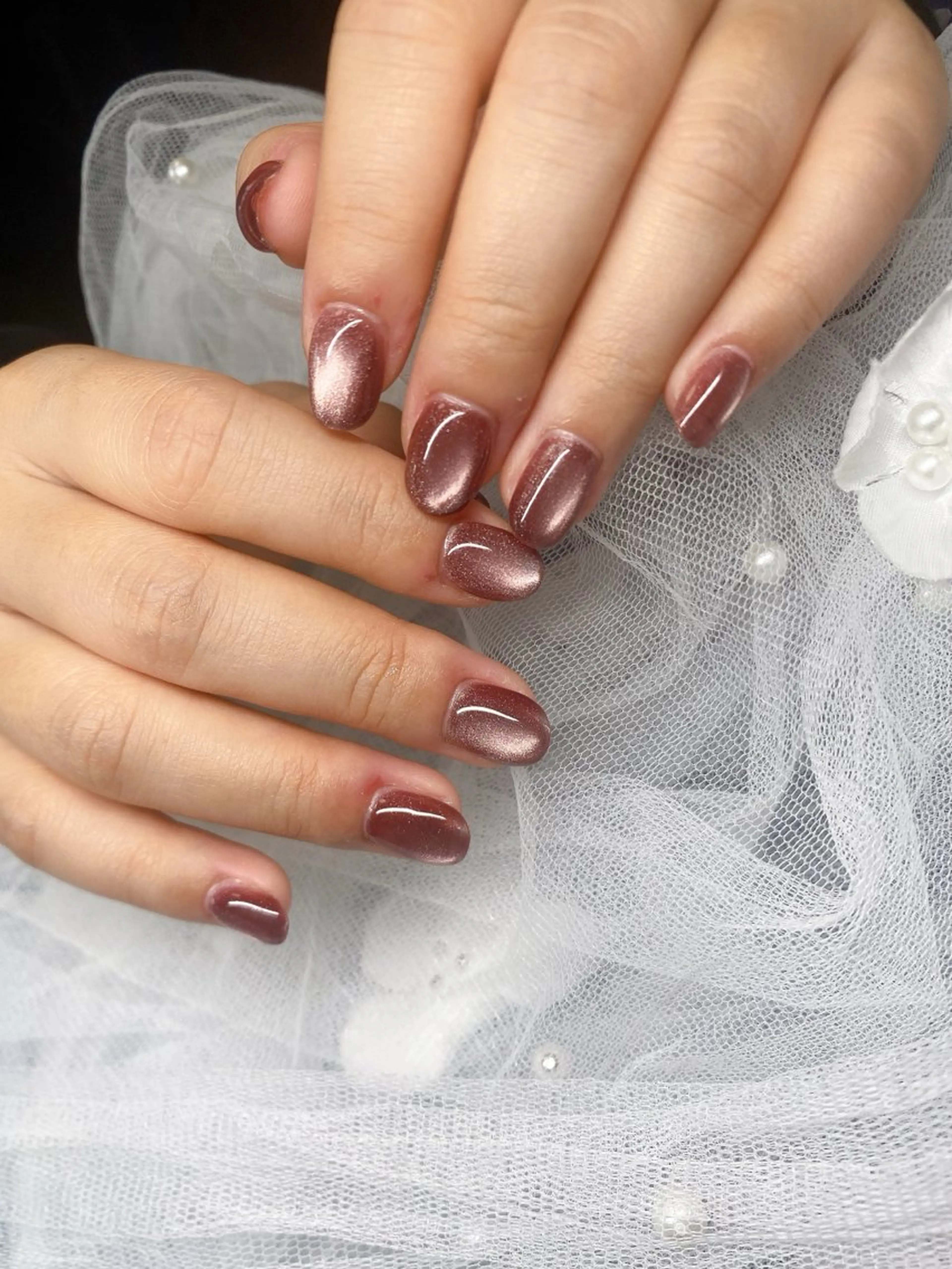 ネイル ハンドネイル ハンドケア PLUM BELL 横浜自宅ネイルのネイルデザイン