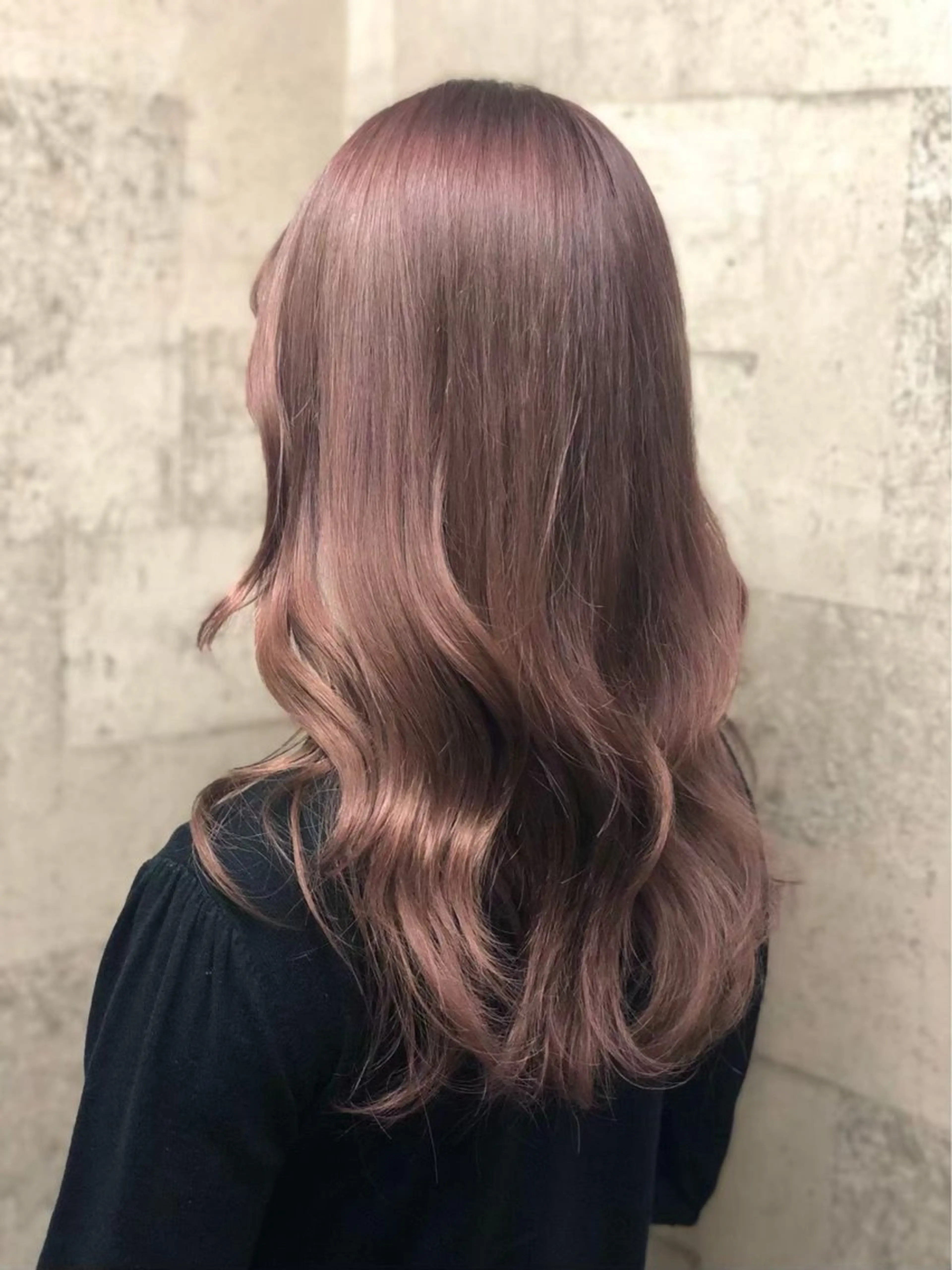 ロング カット ヘアカラー 🎀飯野 心咲のヘアスタイル