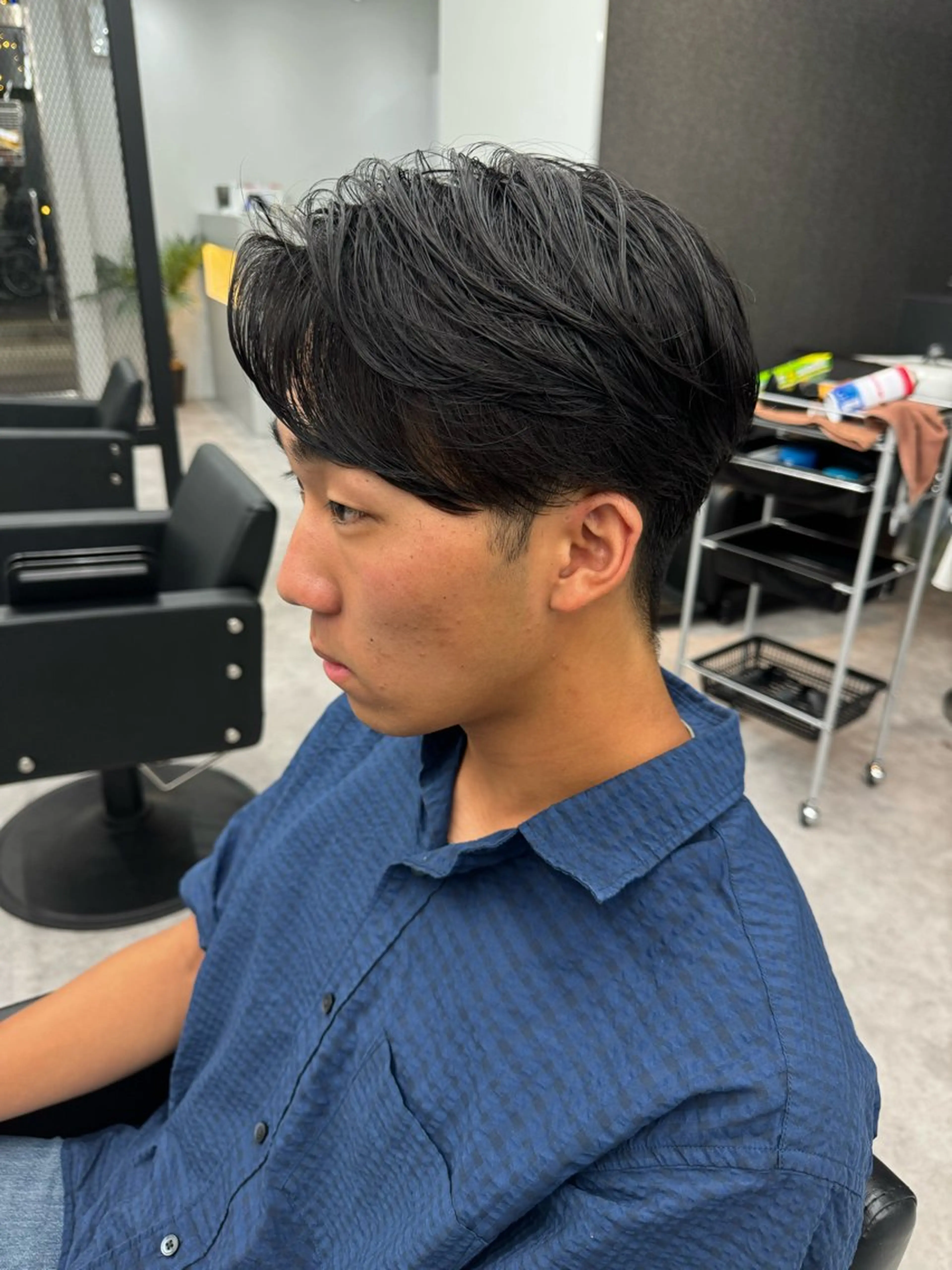ショート パーマ メンズ Men's専門✂︎ 増田　正義のヘアスタイル