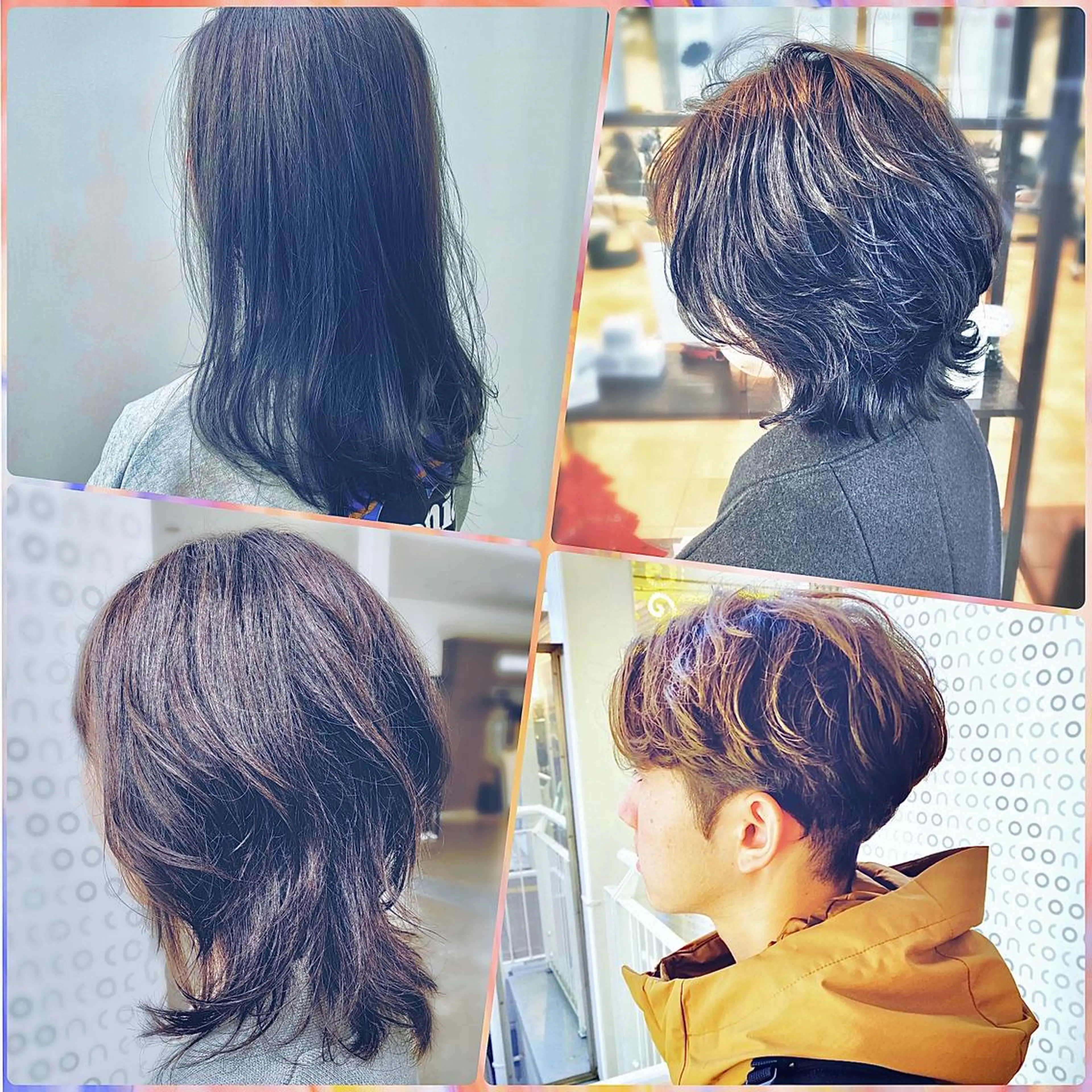 ミディアム カラー パーマ 大野 あさみのヘアスタイル