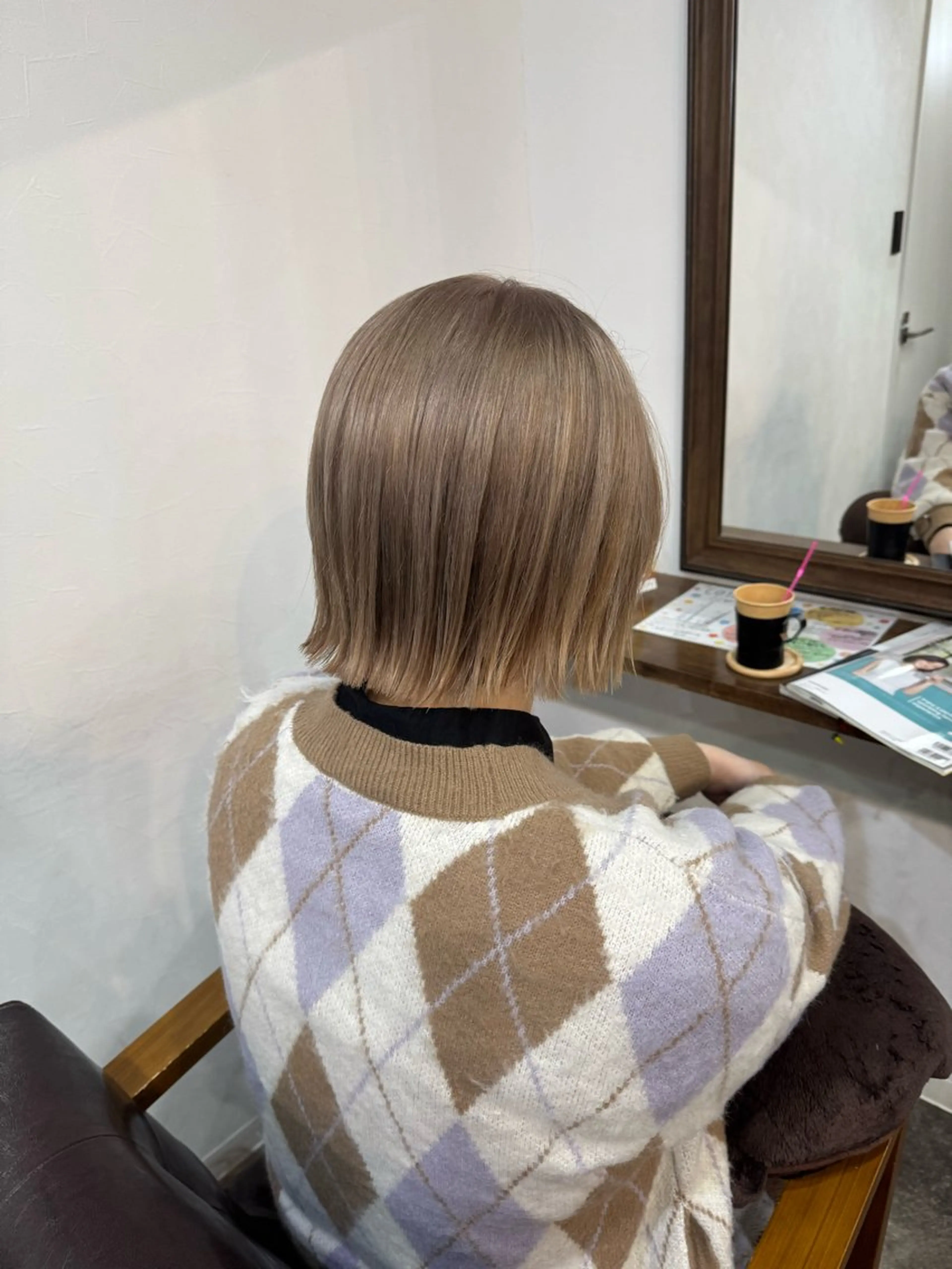 ショート カラー ヘアカラー トリートメント LUDIQUE【ルディック】所属・AKI ✄のヘアスタイル