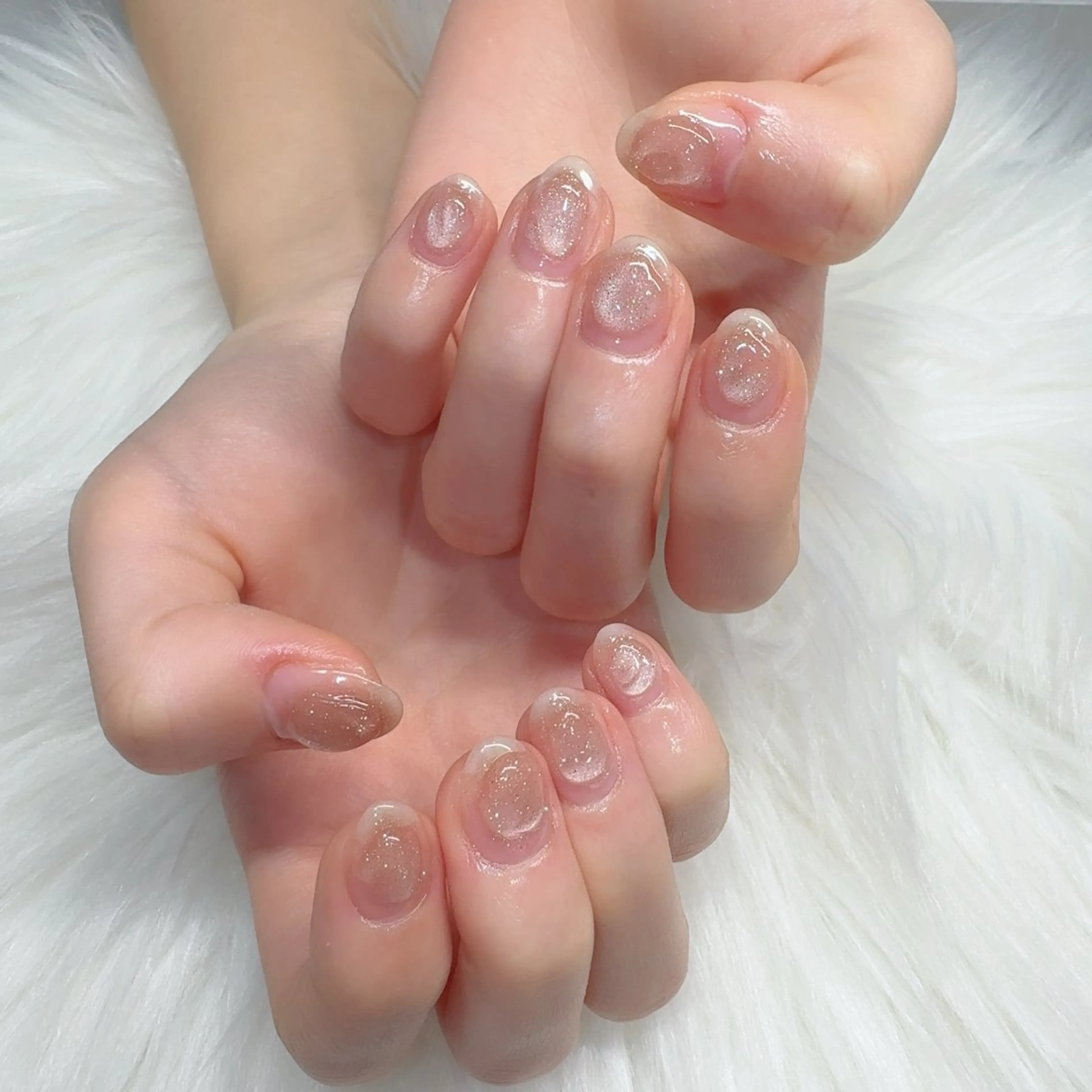 ネイル フラッシュネイル マグネットネイル ぷっくりネイル ハンドネイル 小野澤 紗智のネイルデザイン