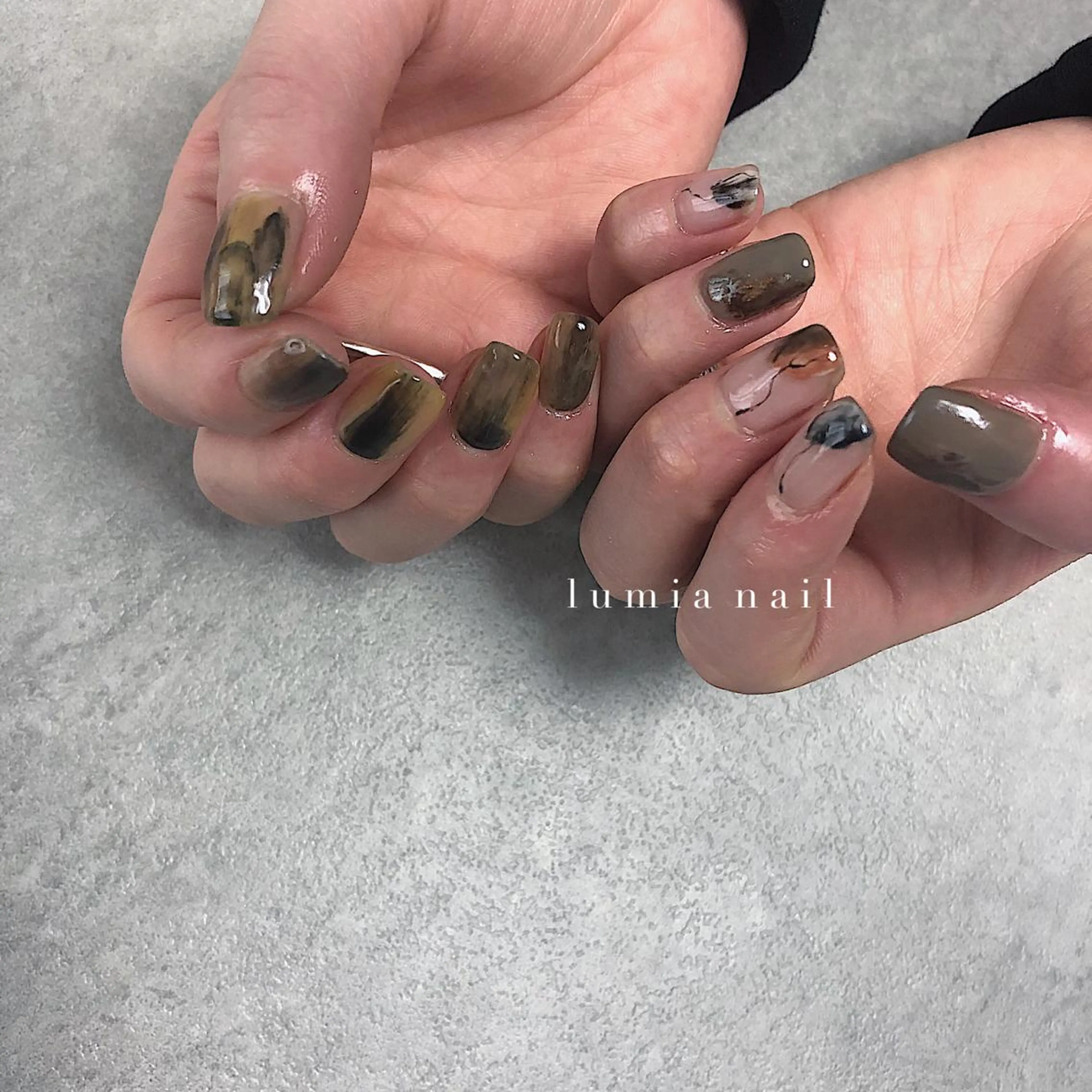 ネイル nail&eyelash Rine所属・Rine 放出 (リネ)のネイルデザイン