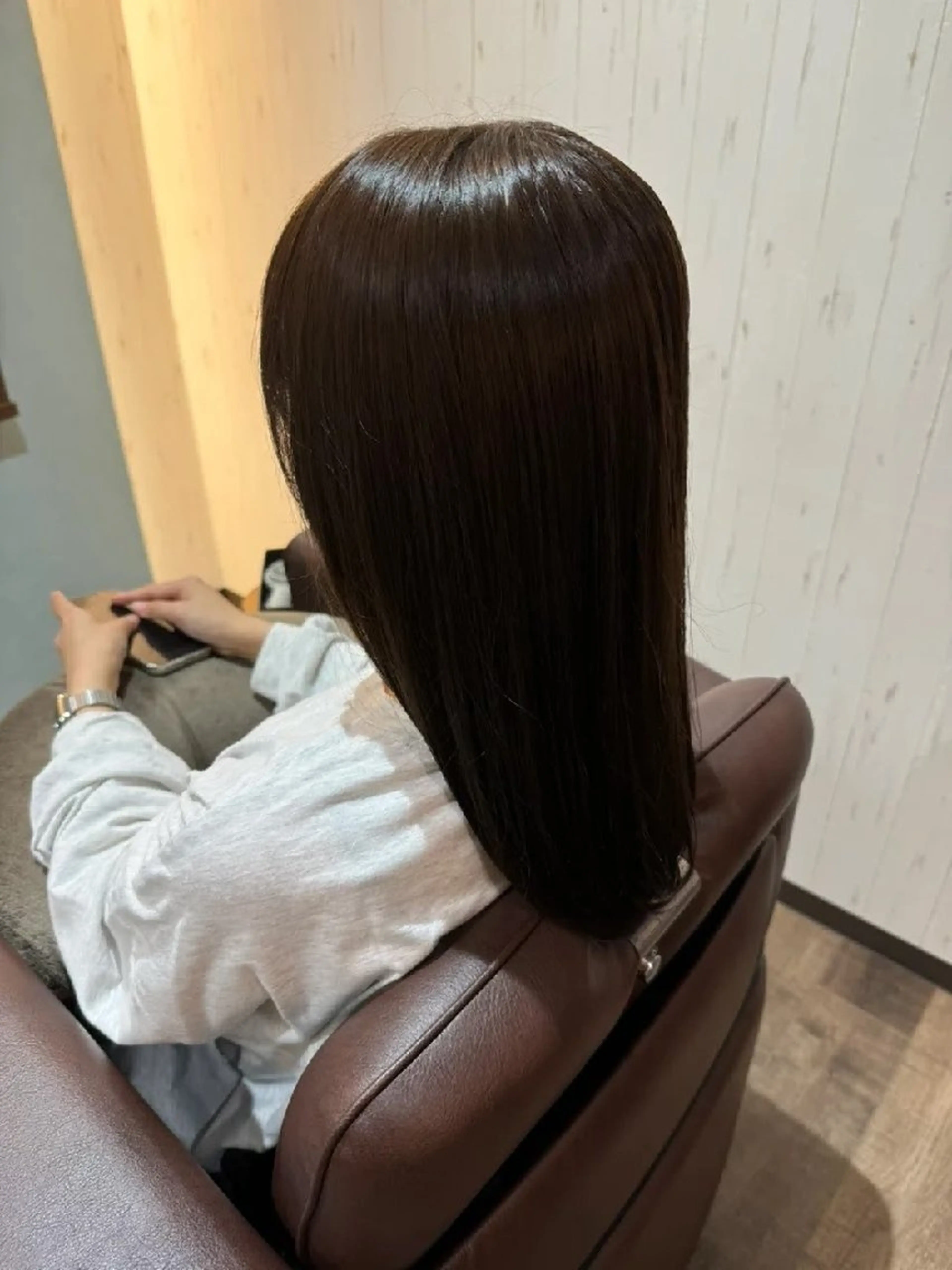 カラー ショコラグレージュ グレージュ カット ヘアカラー Lien所属・Lien  鈴木のヘアスタイル
