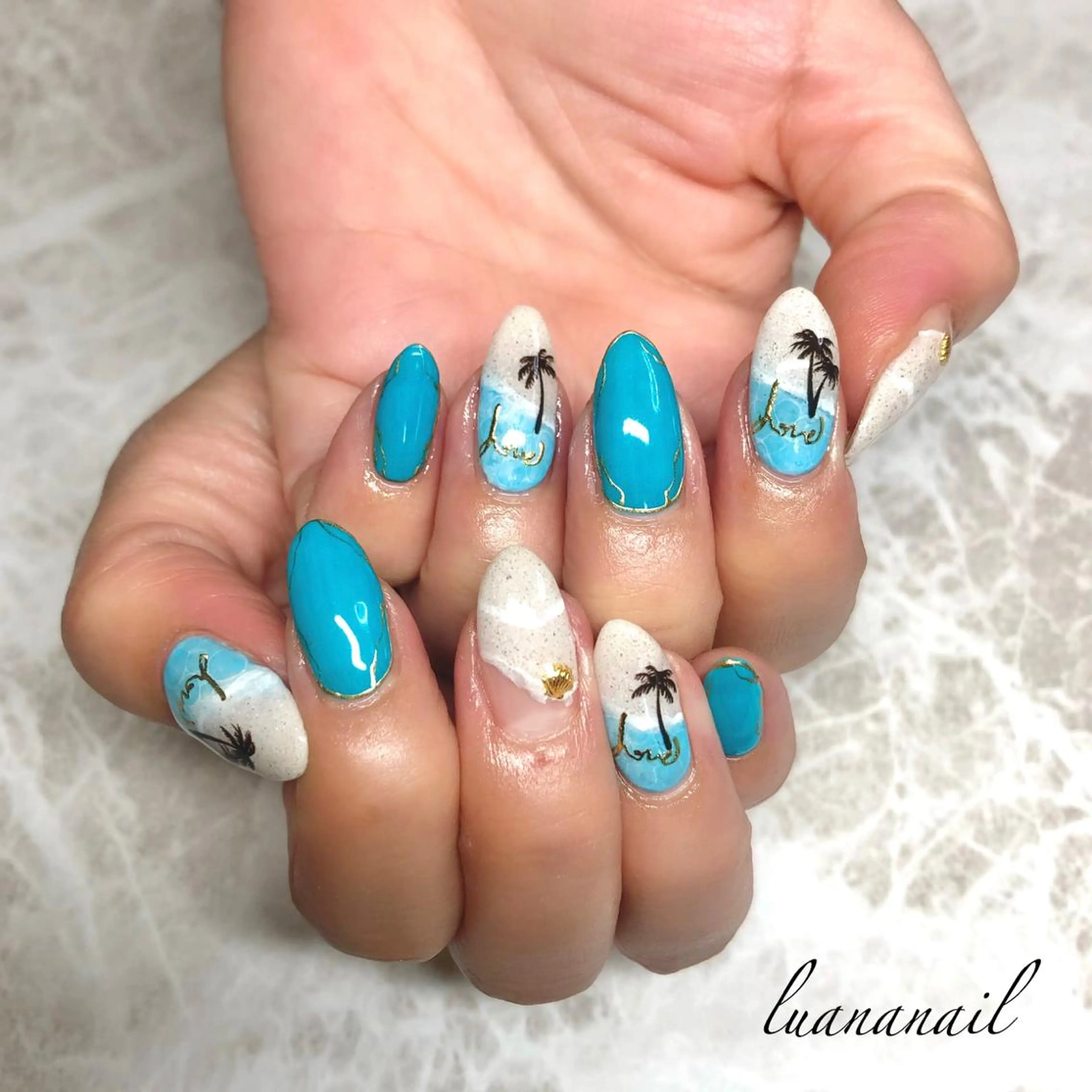 ネイル ハンドネイル luana nailのネイルデザイン