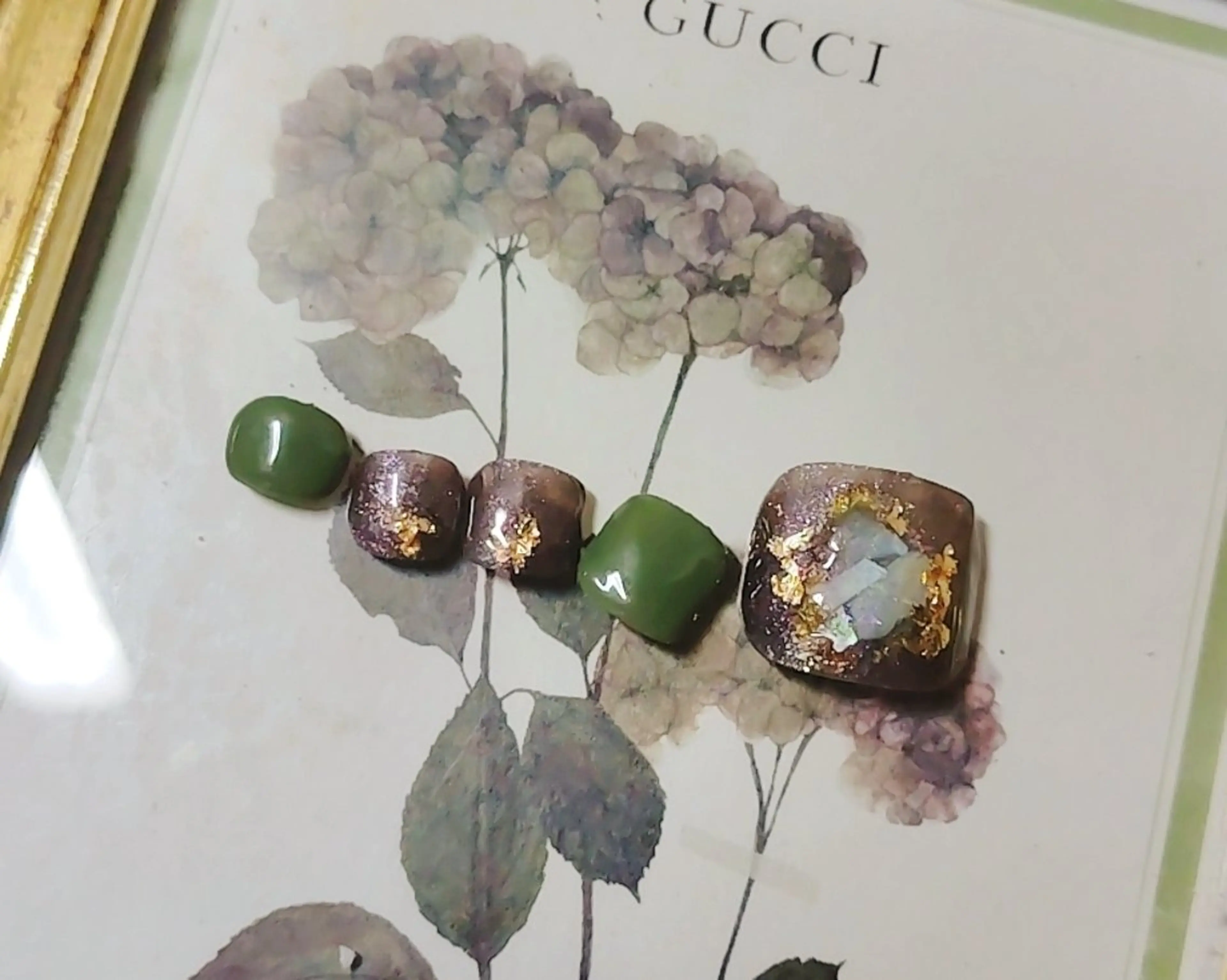 ネイル ニュアンスネイル フットネイル Jewel SecretBaseのネイルデザイン