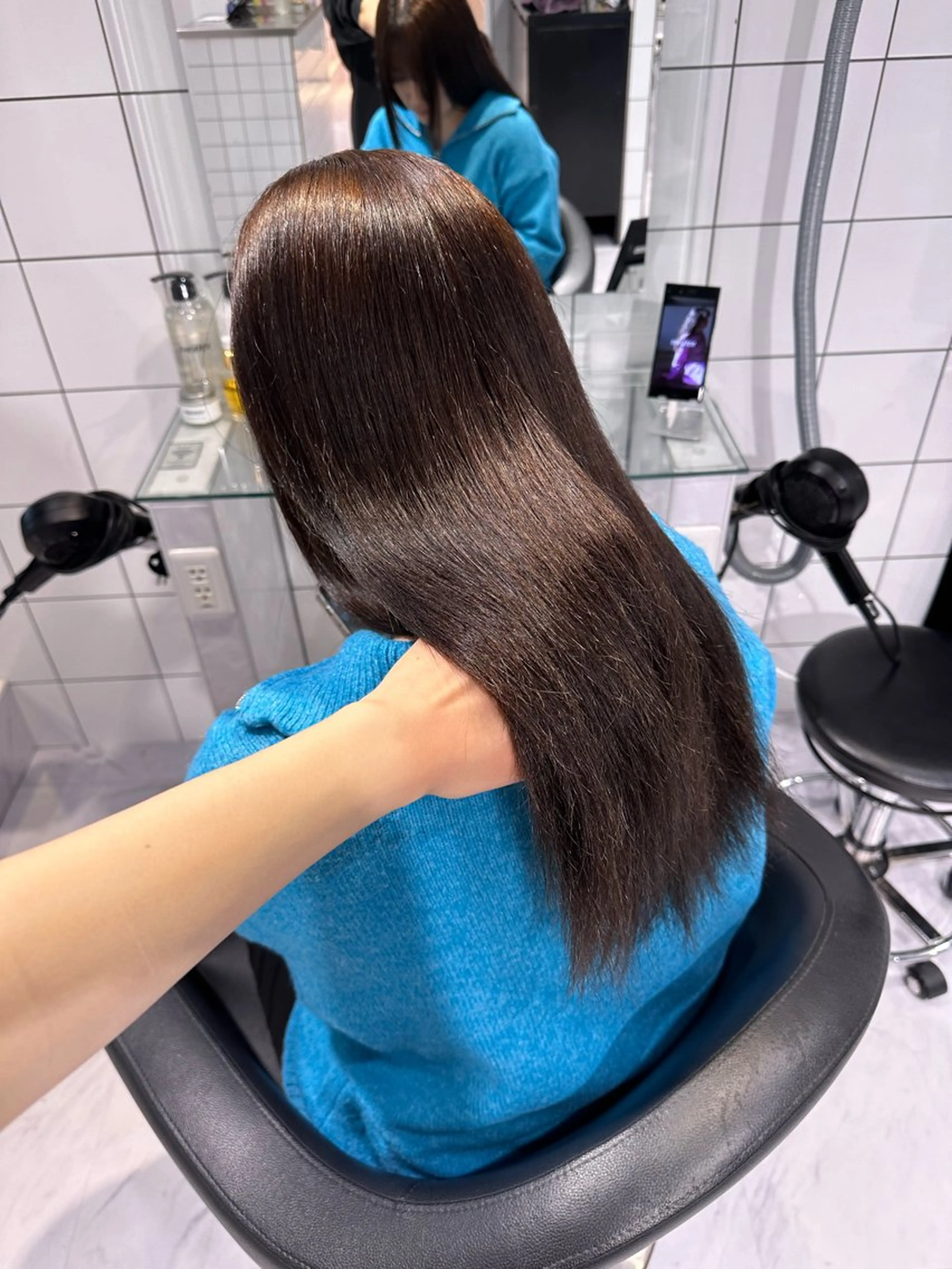 セミロング junna‎🤍調布 まつ毛/眉 激安のマツエク・マツパデザイン