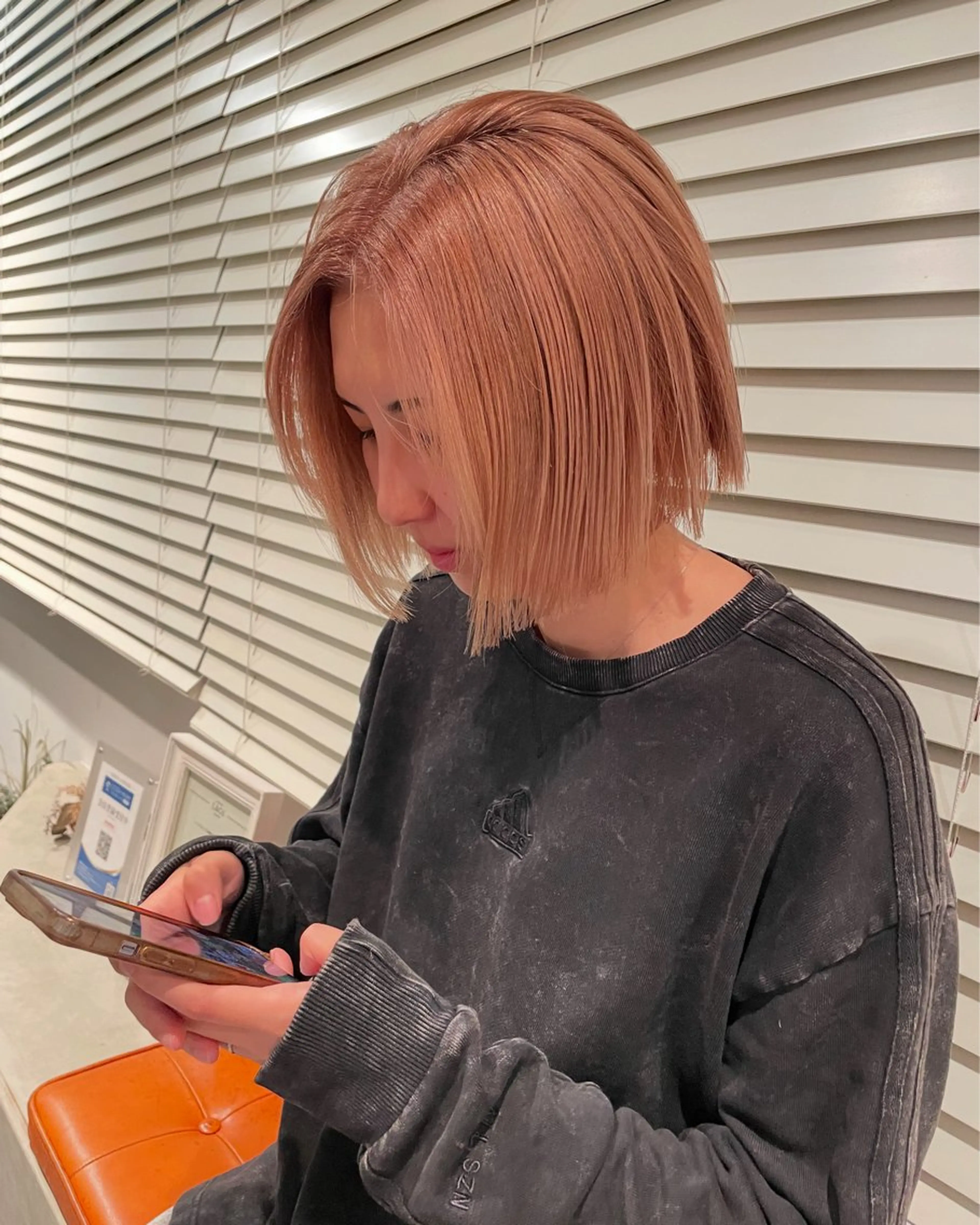 ショート カラー カット ヘアカラー トリートメント 優 作のヘアスタイル