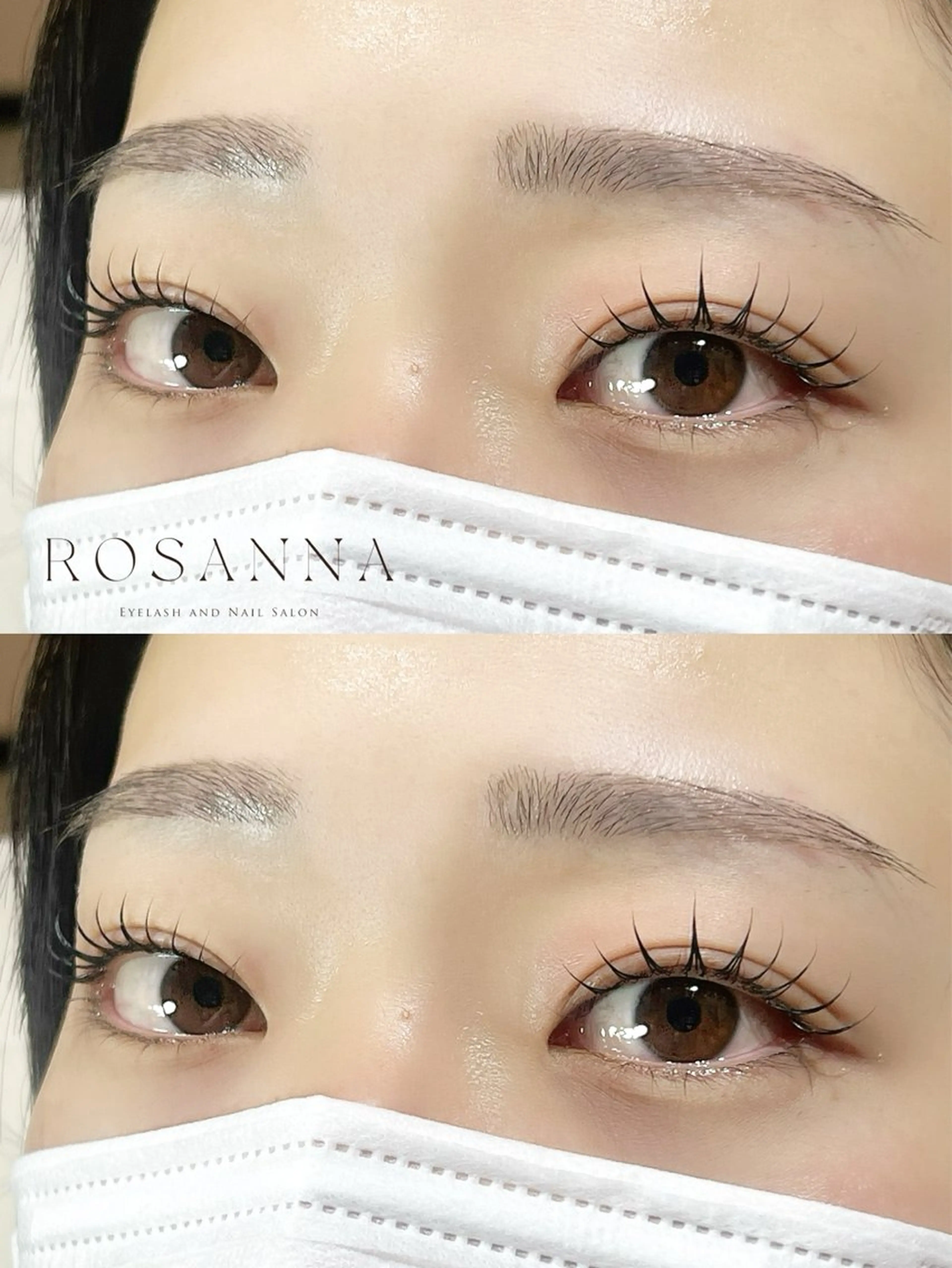 マツエク・マツパ ROSANNA Watanabeのマツエク・マツパデザイン