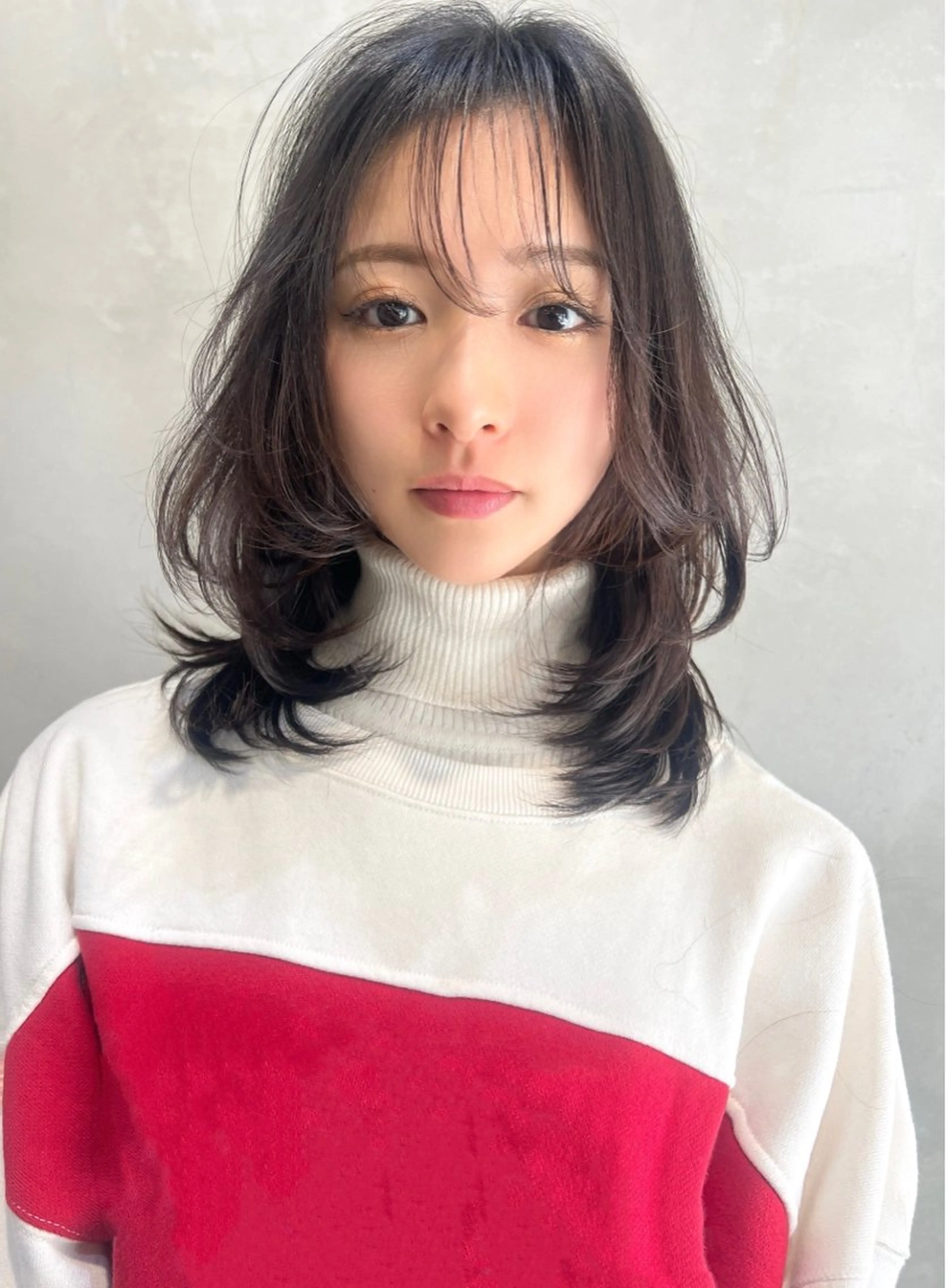 セミロング 透明感カラー✨ メンズカット/ケイゴのヘアスタイル