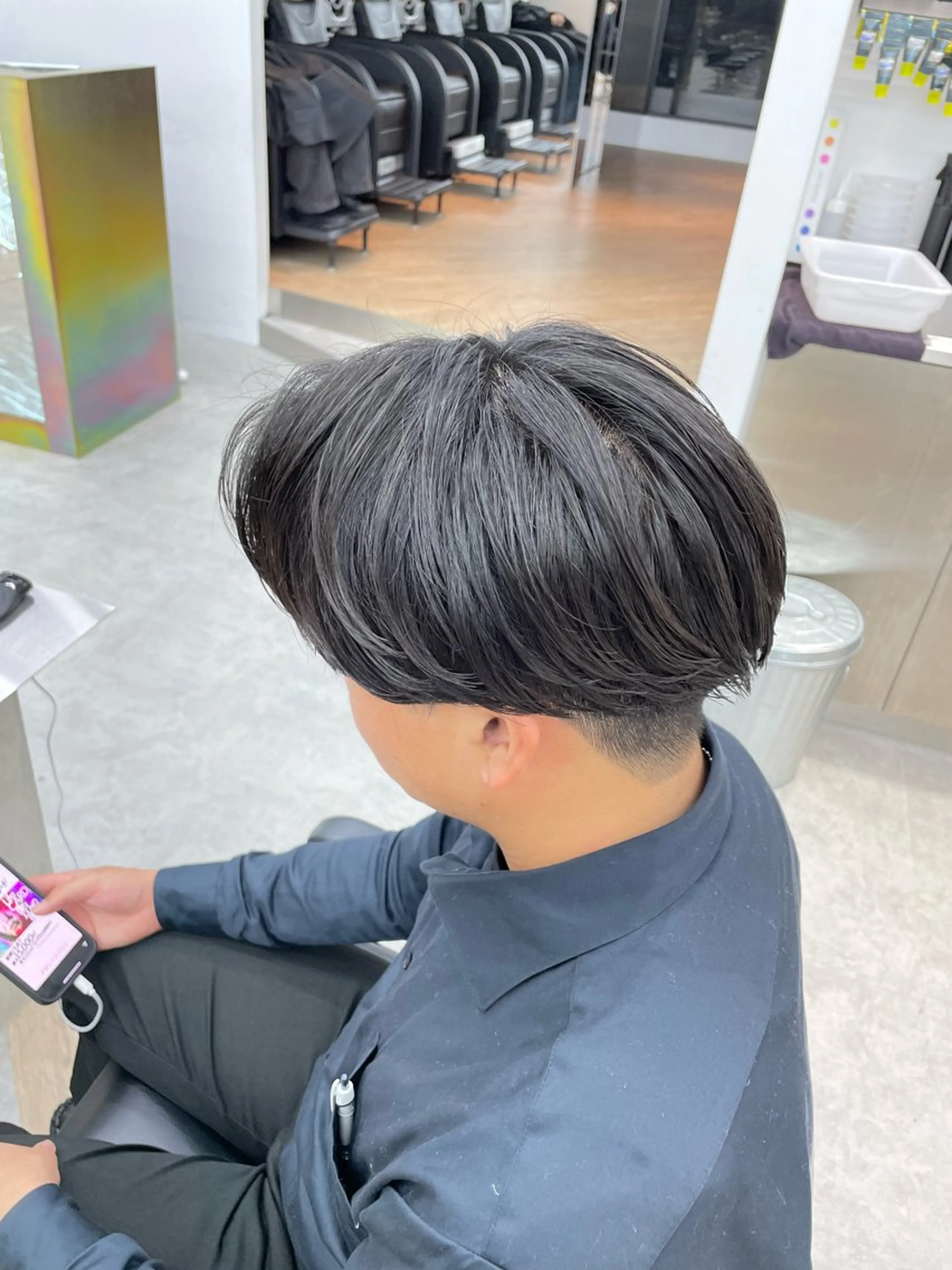 ショート パーマ メンズ fifth  SAKAE所属・山本千太 ✨メンズパーマ✨のヘアスタイル