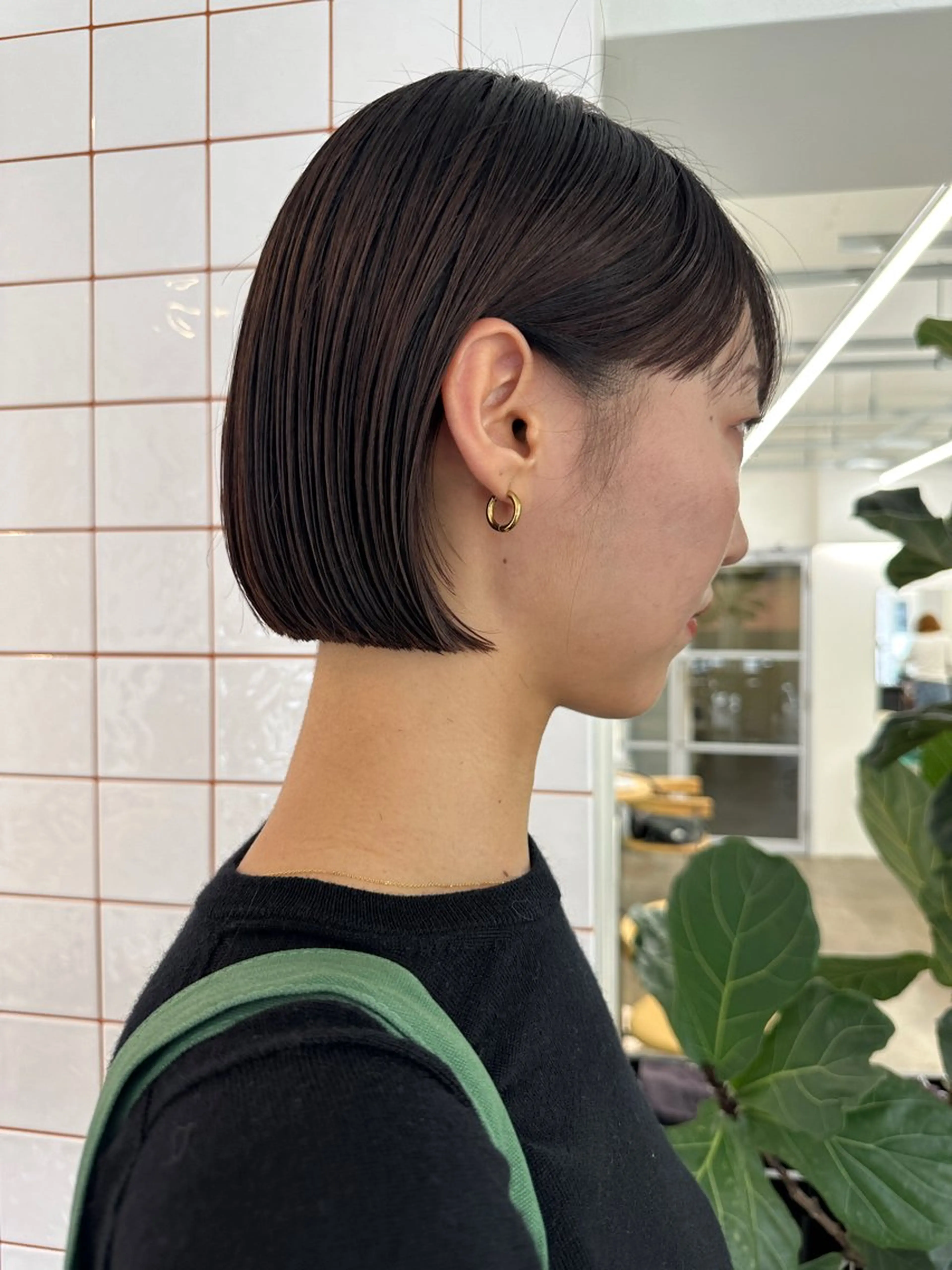 ショート カラー カット ヘアカラー トリートメント ボブ/レイヤー/ケア パーマ/透明感カラーのヘアスタイル