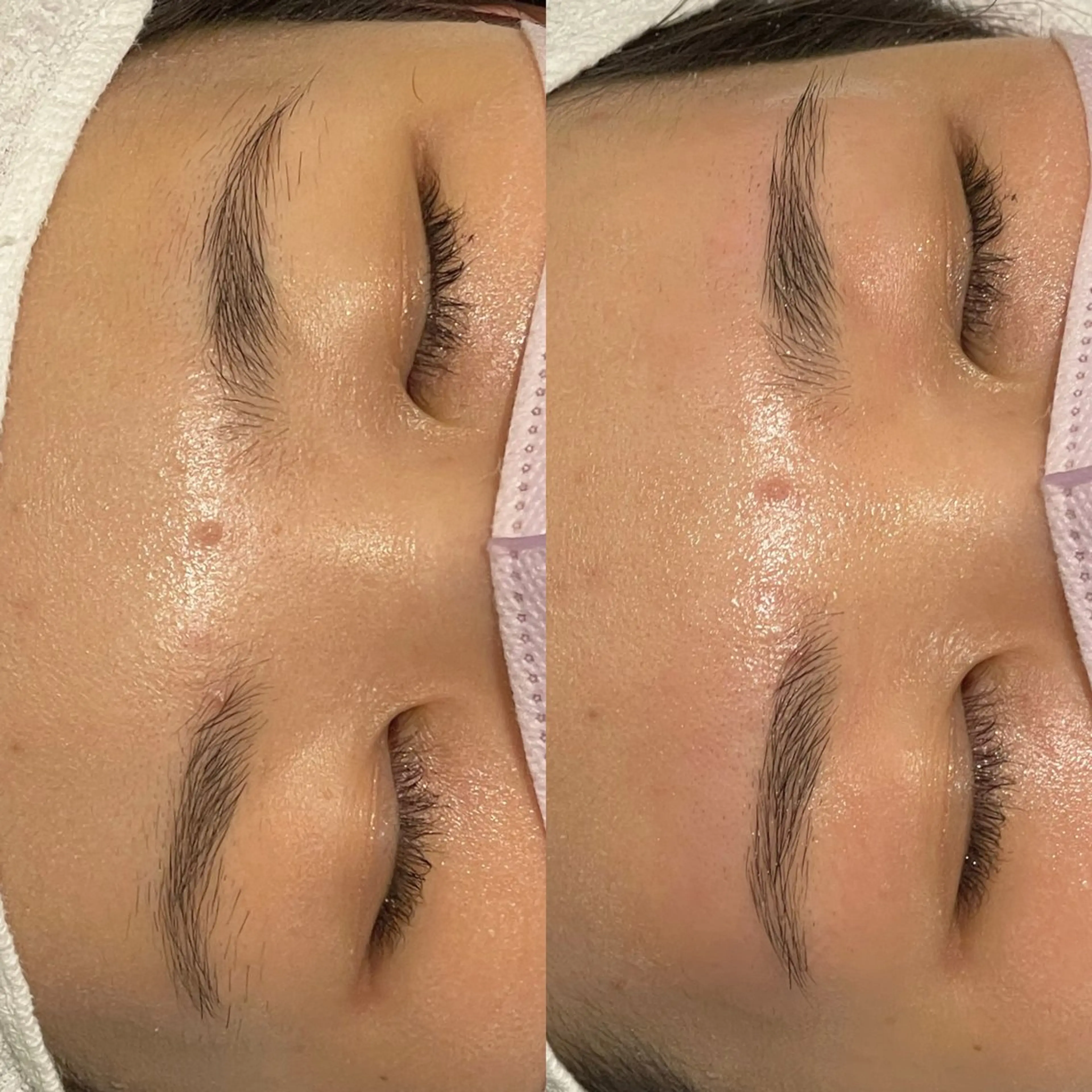 アイブロウ ハリウッドブロウリフト 眉毛ワックス脱毛 PROGRESS 🤍白井🤍のマツエク・マツパデザイン