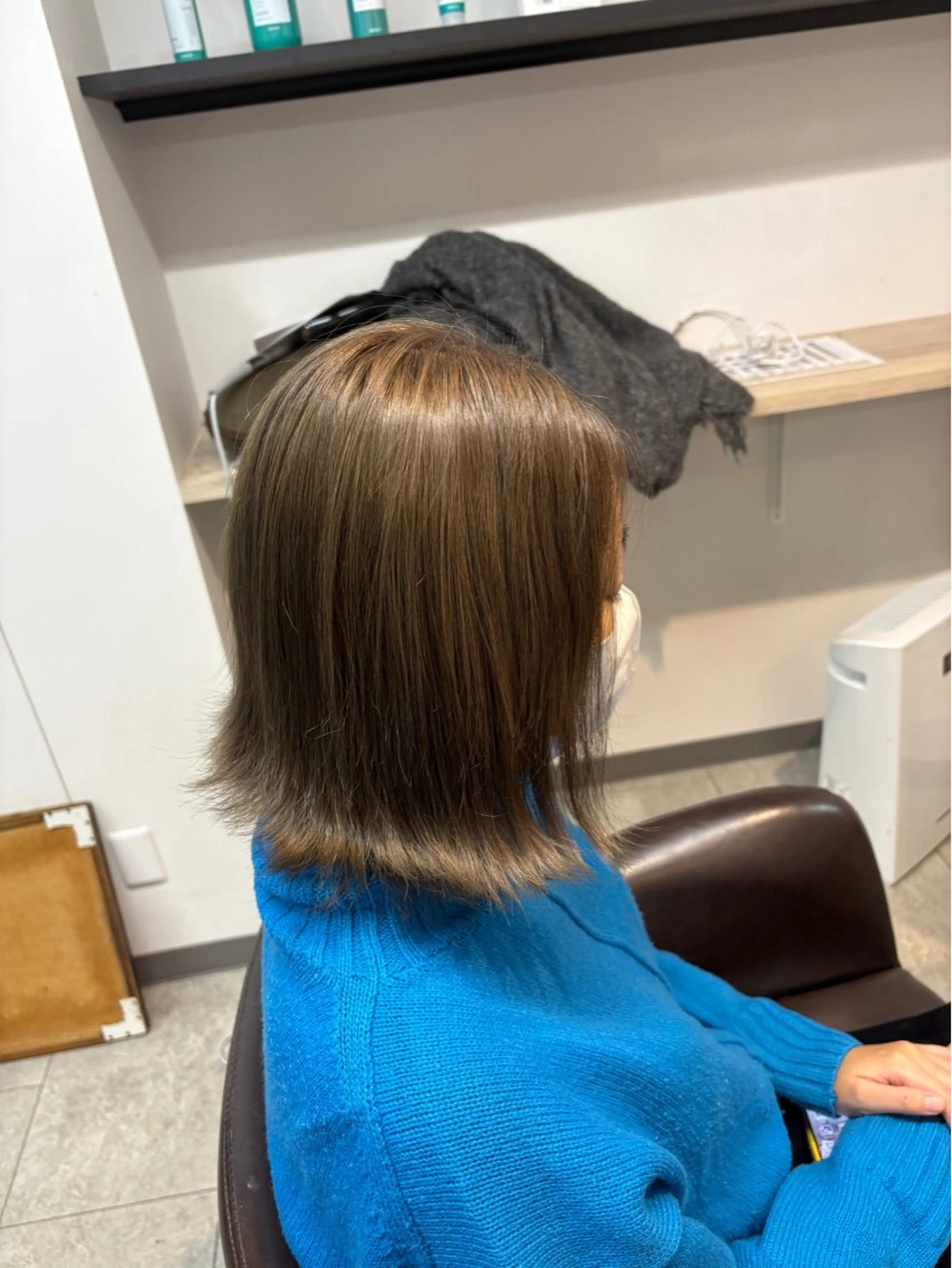 ミディアム ハイライト ヘアカラー neaf 六本木店所属・六本木🩷ハイライト 望月彩音のヘアスタイル