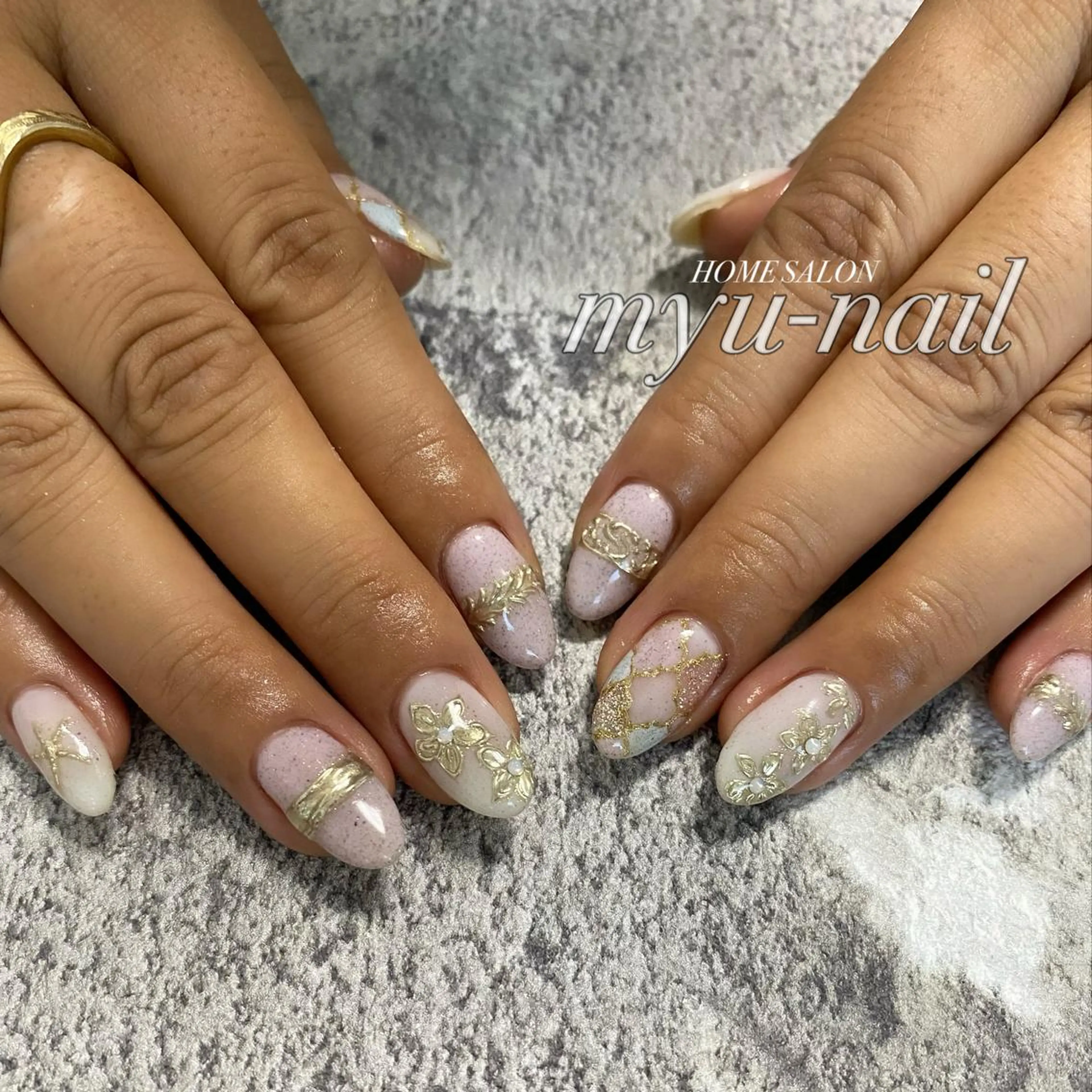 ネイル ホームサロン myu-nailのネイルデザイン