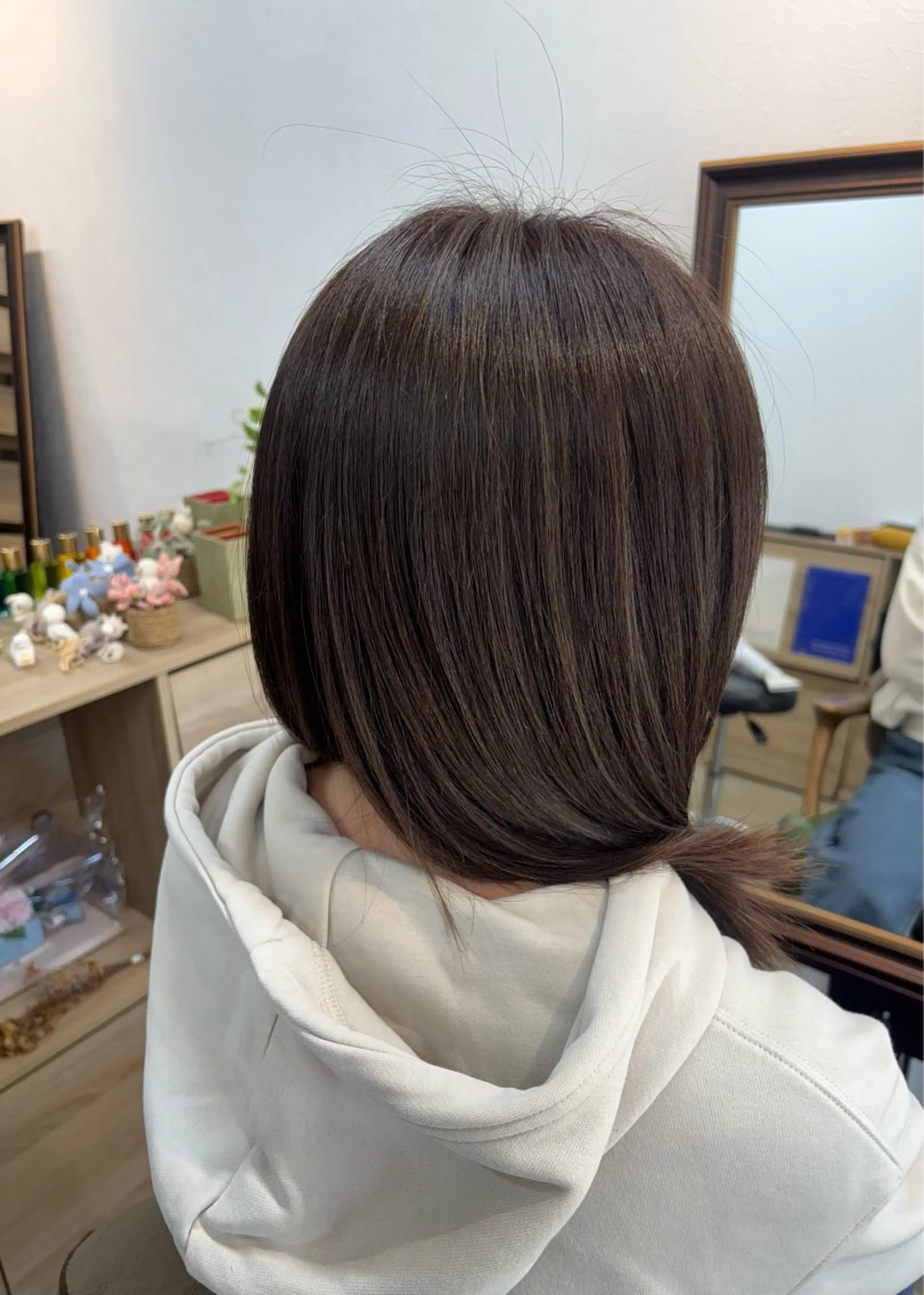 ハイライト(ファッション　白髪ぼかし)の写真