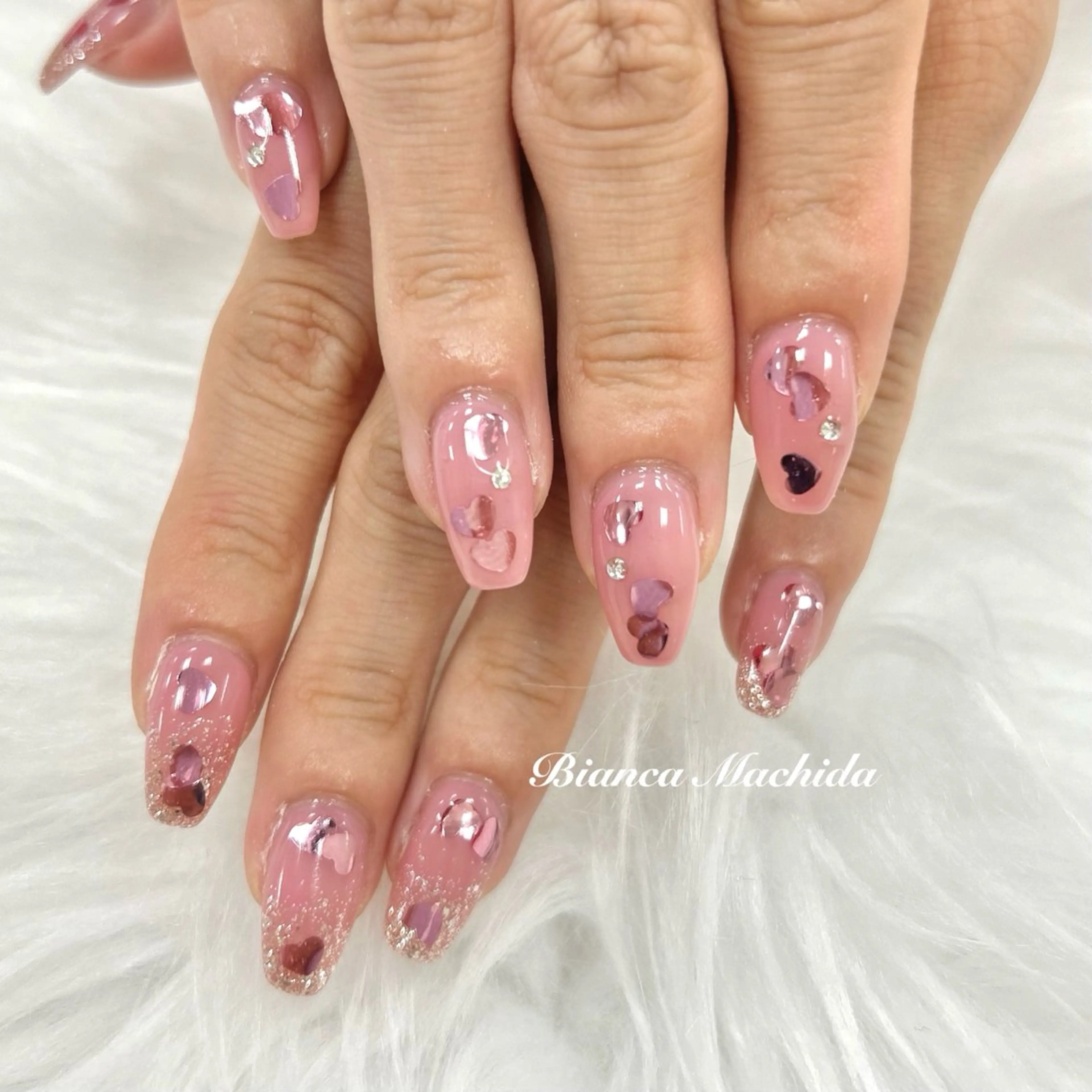 ネイル ハンドネイル ハンドケア Bianca 🪽 Nakajimaのネイルデザイン
