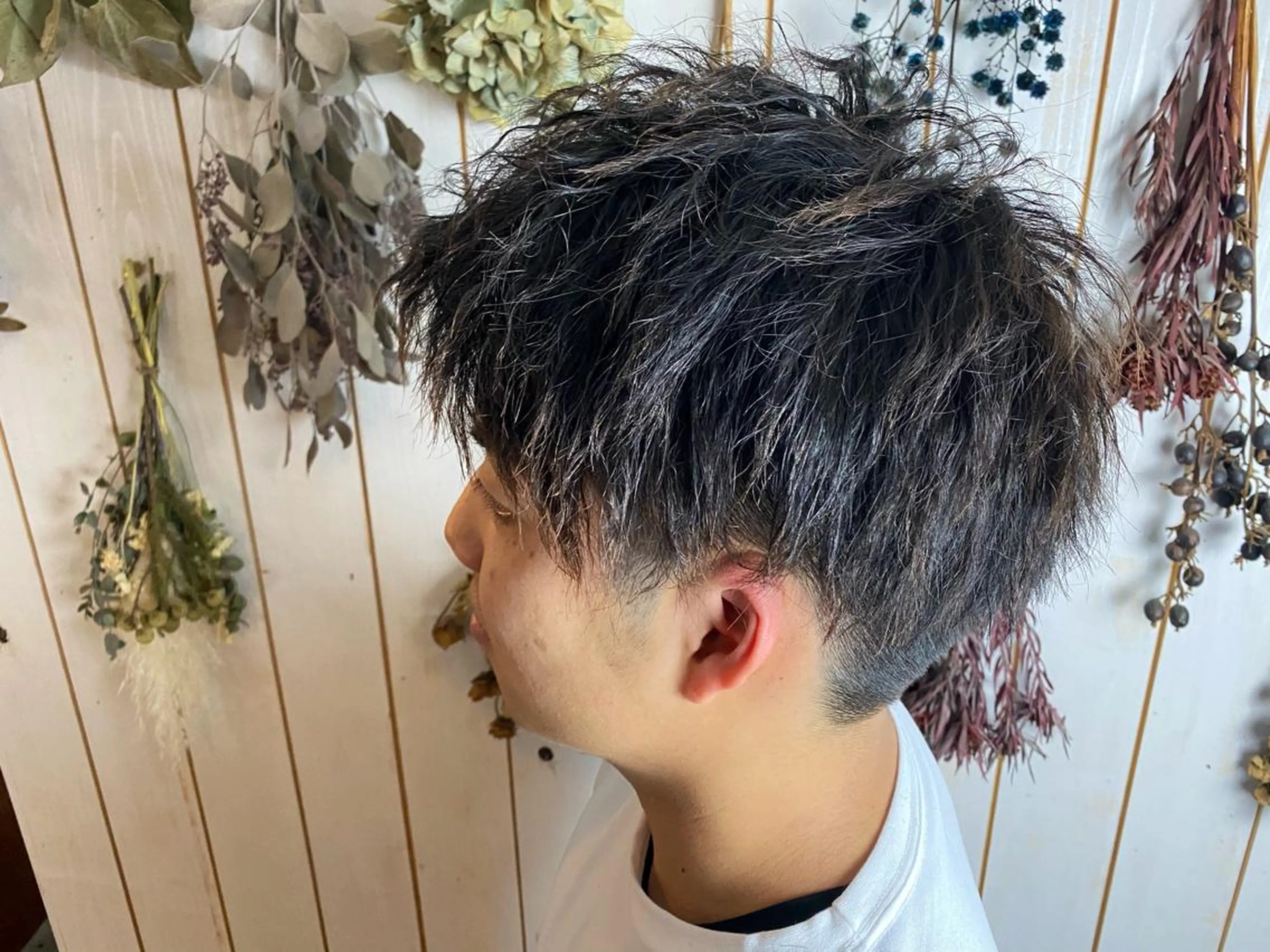 ショート パーマ メンズ メンズパーマ メンズツイストパーマ ツイストパーマ LILIS hair design所属・LILIS hair designのヘアスタイル