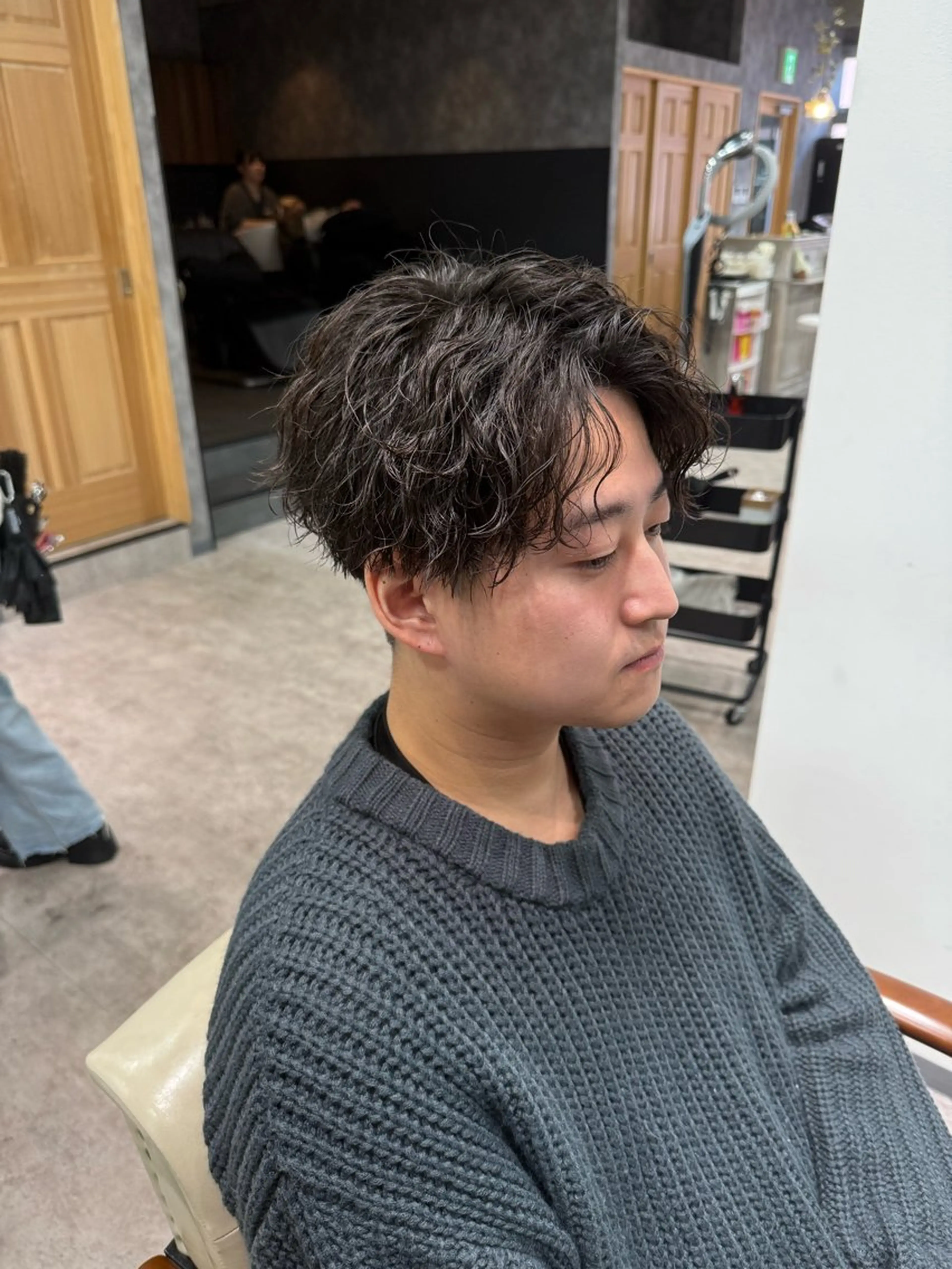 ショート パーマ メンズ いちか【メンズ モデル様募集中🎀】のヘアスタイル