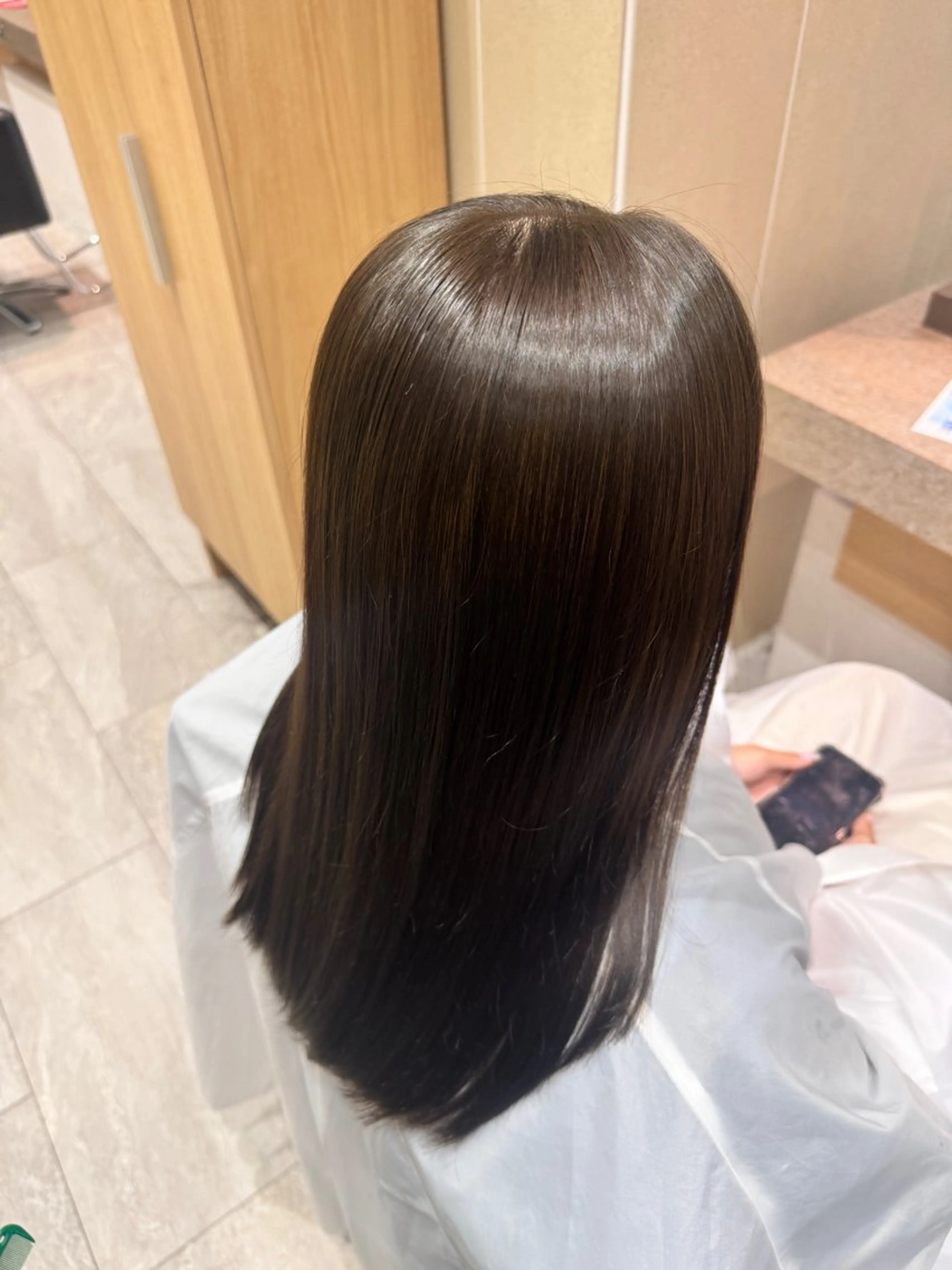 セミロング カラー ブラウンカラー 透明感カラー ヘアカラー sakura/板橋 モデル募集中🪄︎︎のヘアスタイル