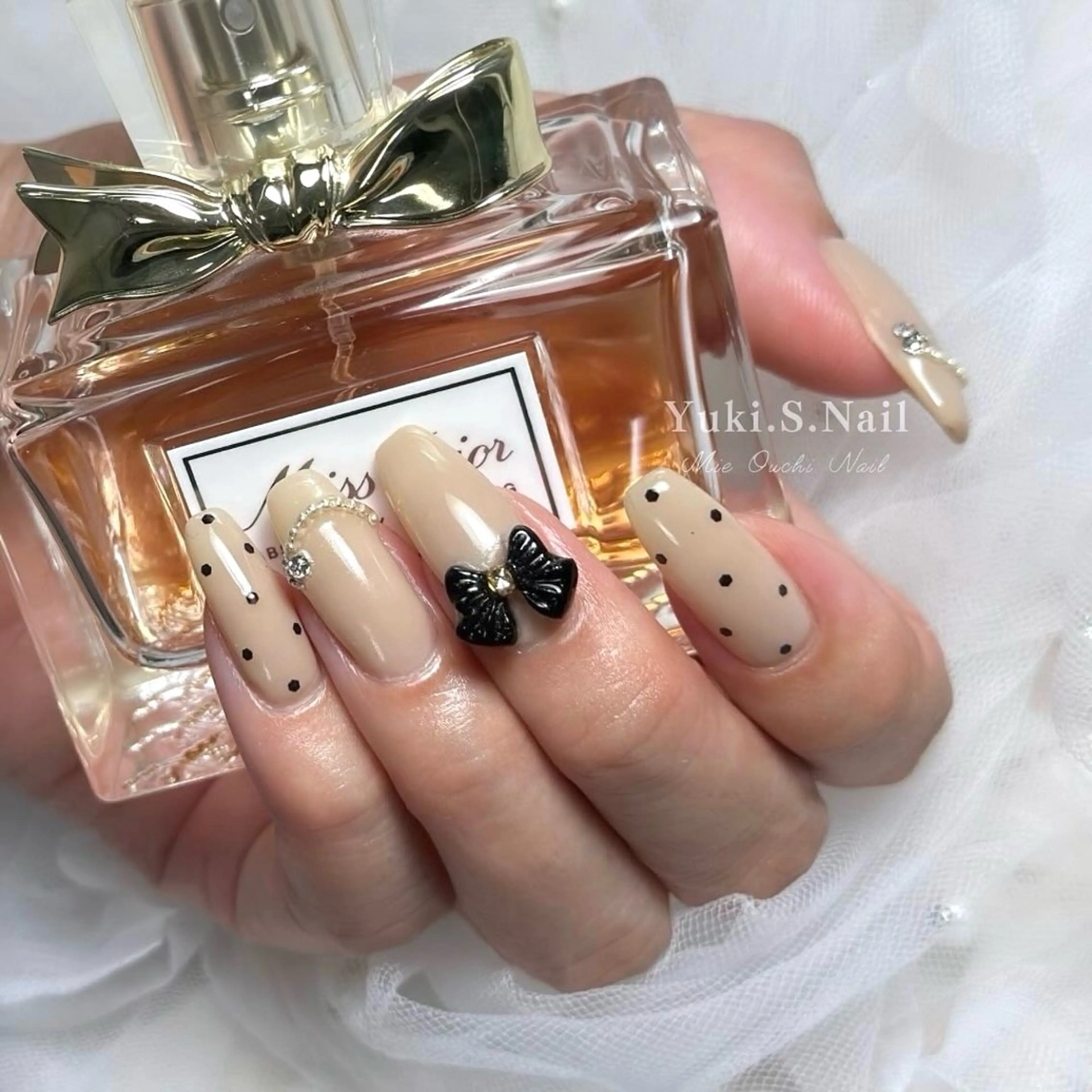 ロング ハンドネイル Yuki S.Nailのネイルデザイン