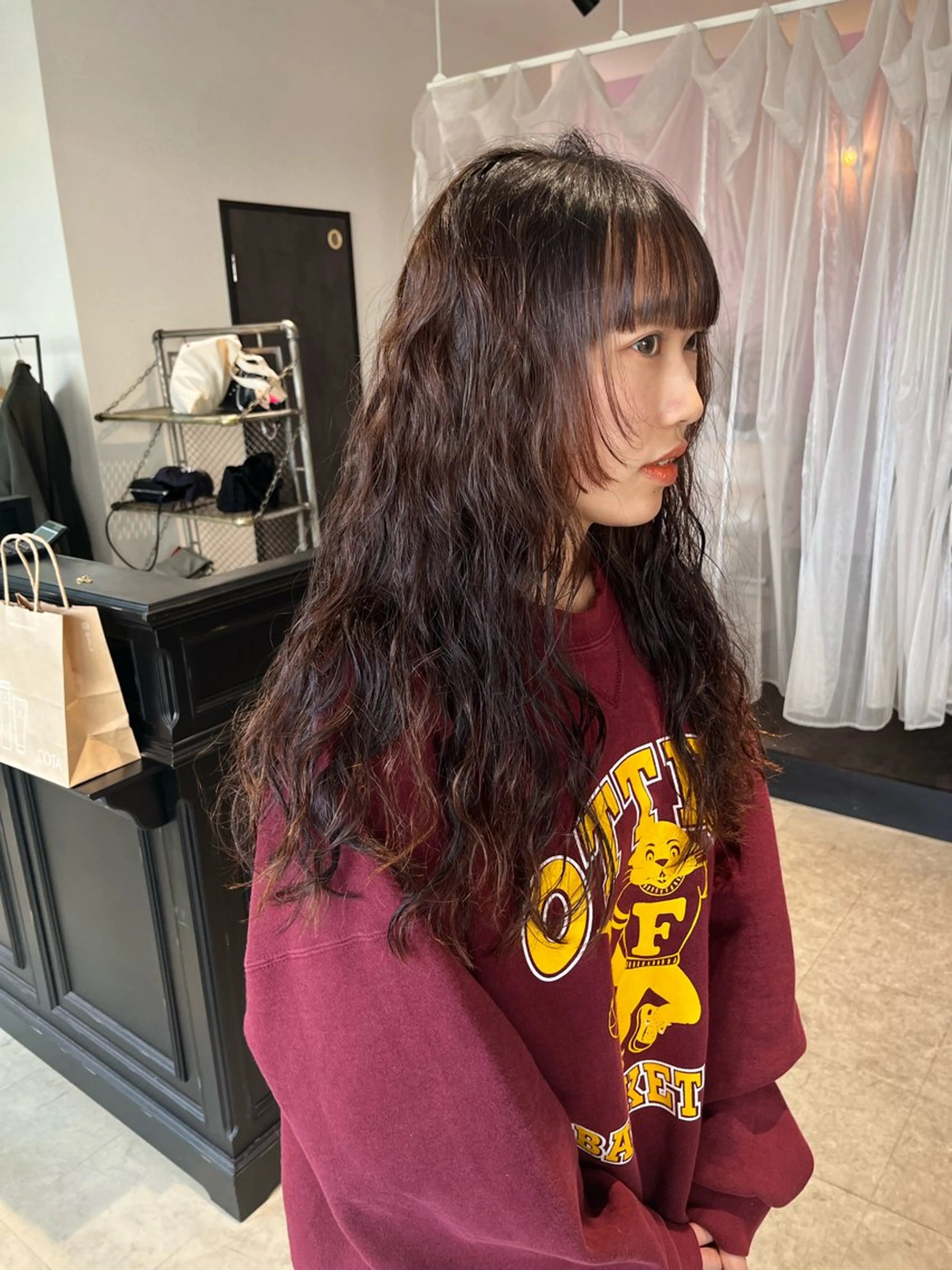 【平日限定クーポン🌀】カット＋パーマ＋トリートメントの写真