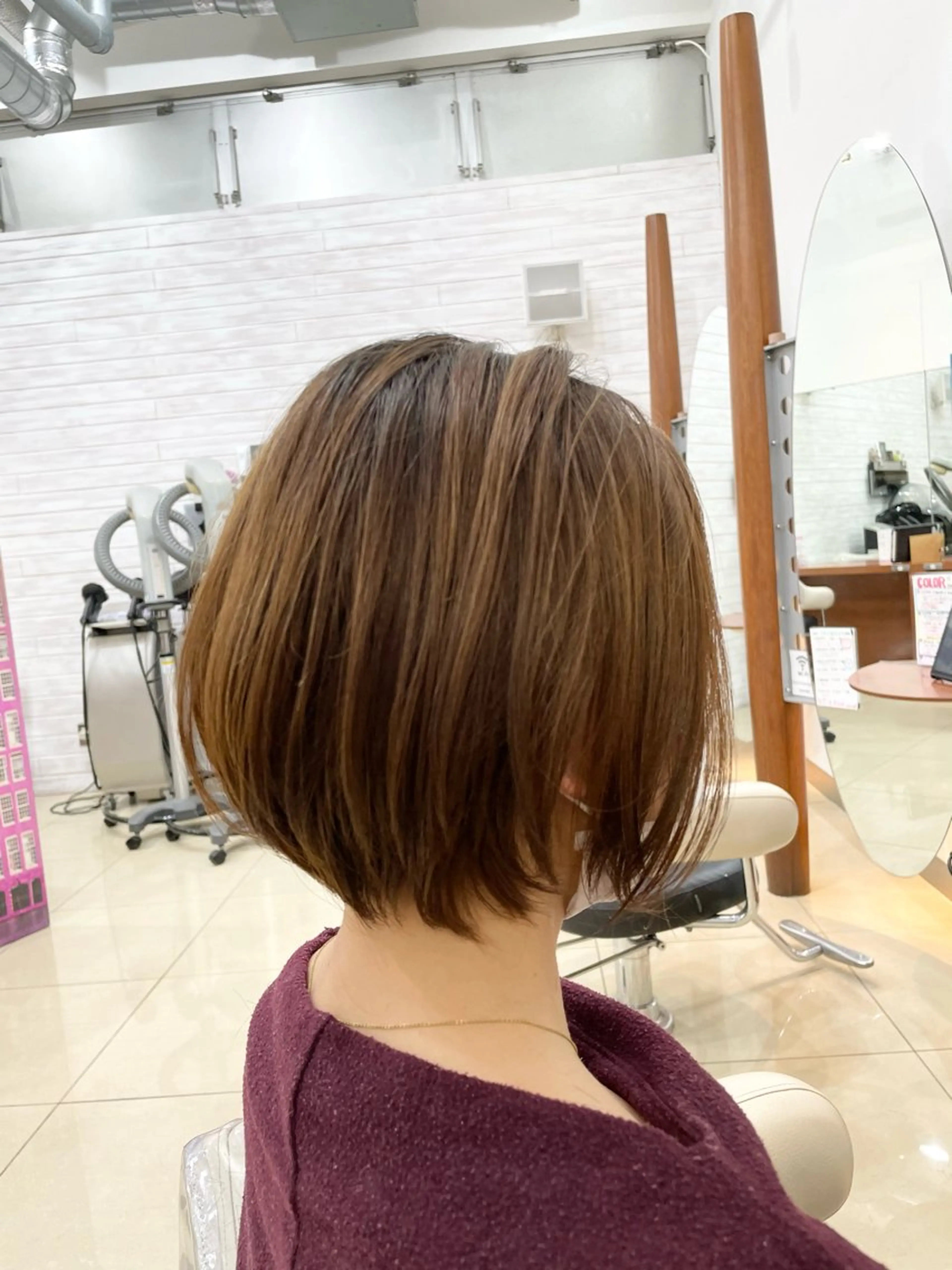 ミディアム ハイライト特化/艶カ ラー/FUMIYAのヘアスタイル