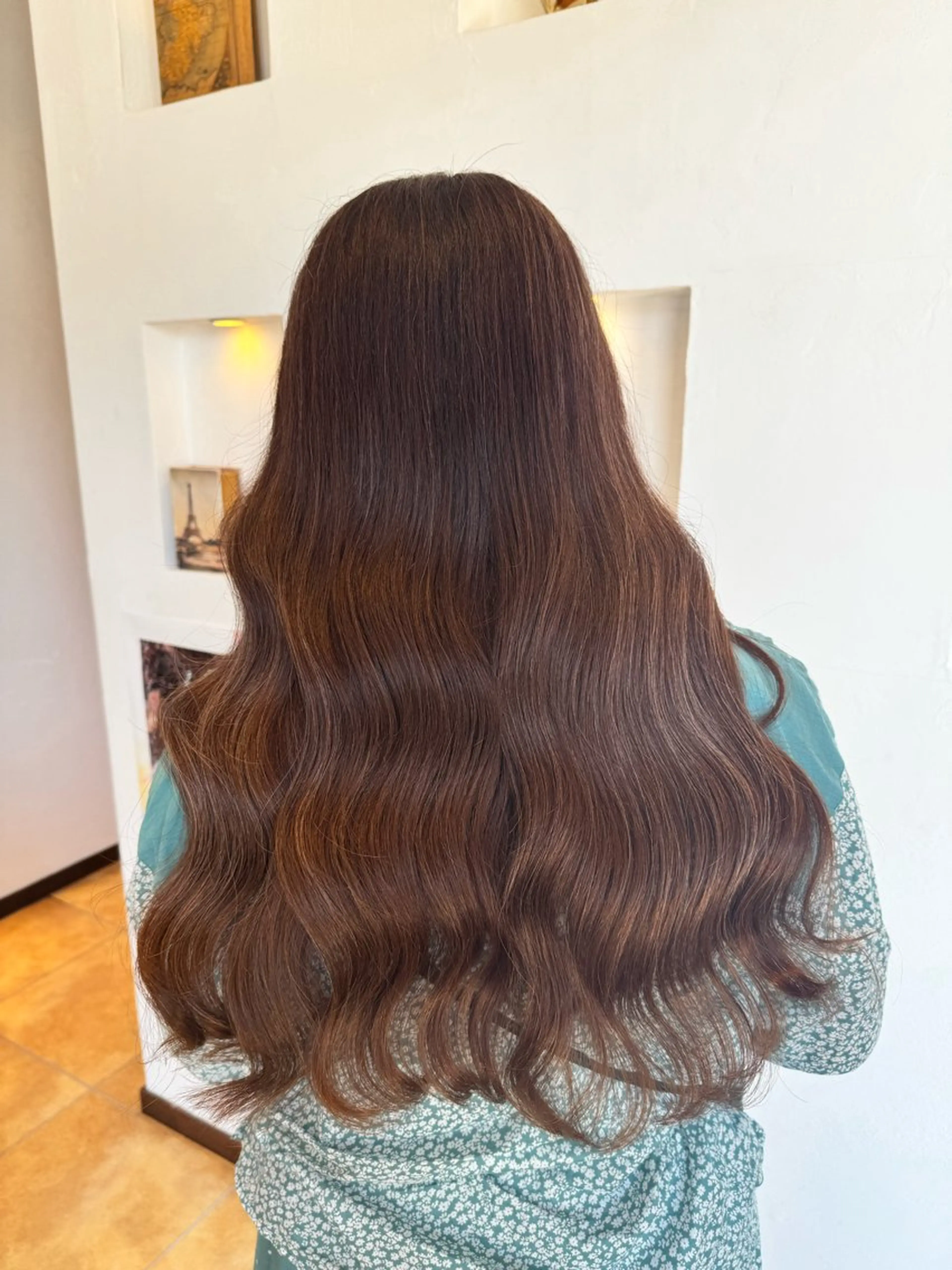 ロング カラー カット ヘアカラー ブランシェ神領店 稲垣 葵のヘアスタイル