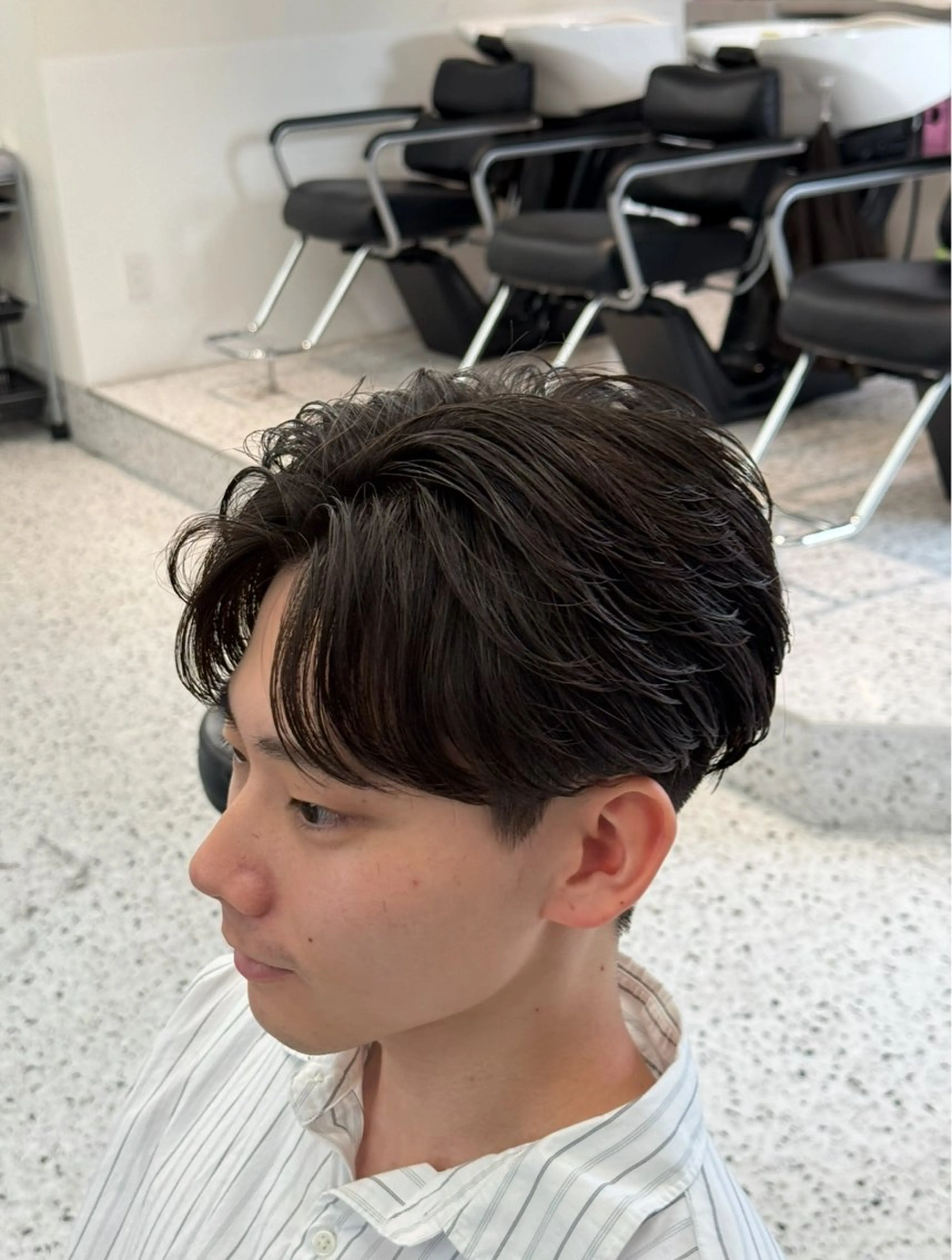 パーマ メンズ カット パーマ パーマ特化/鶴田 来夢のヘアスタイル
