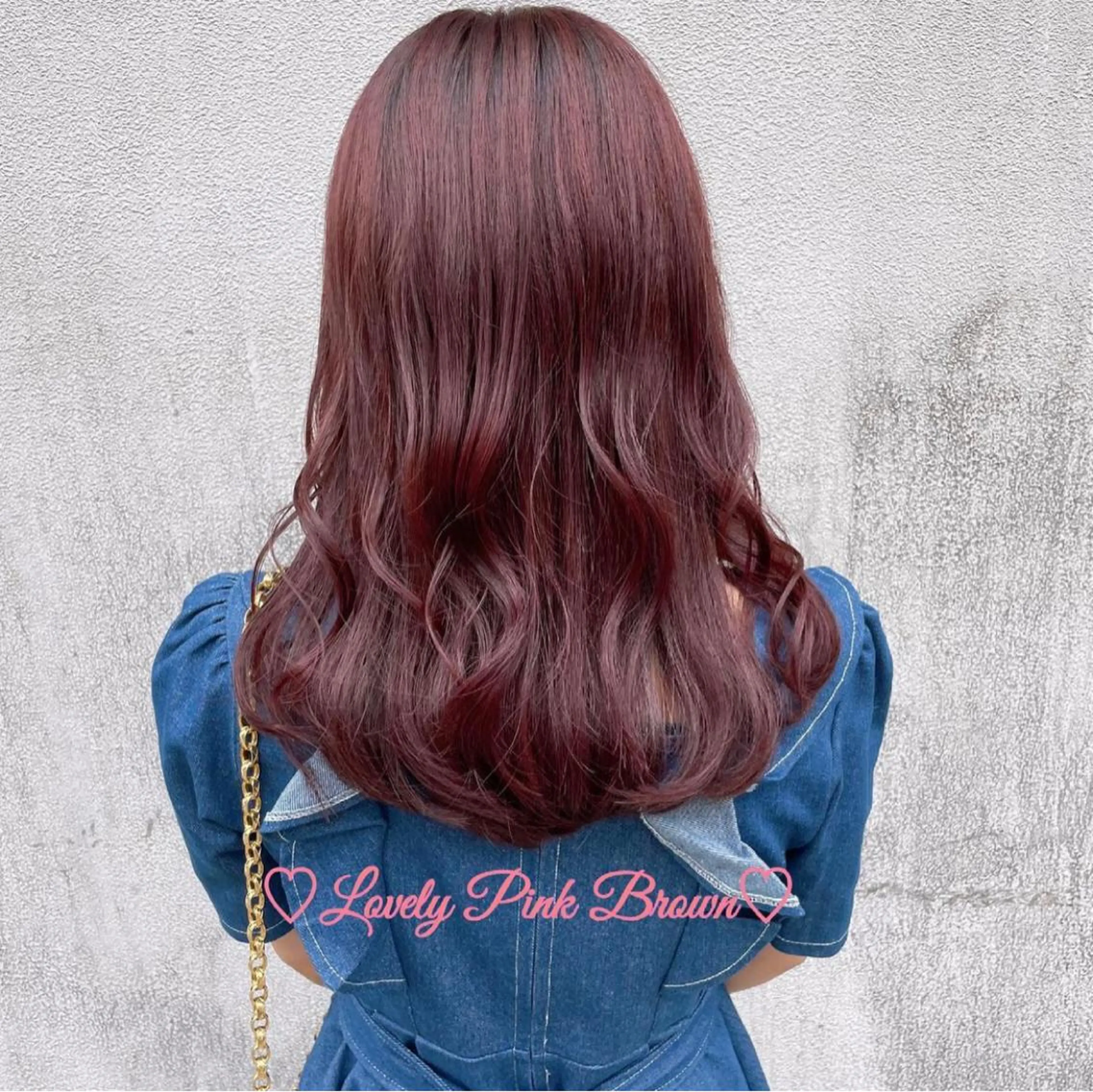 セミロング ピンクブラウン 🎀入谷、鶯谷🎀 ULTOWAババのヘアスタイル