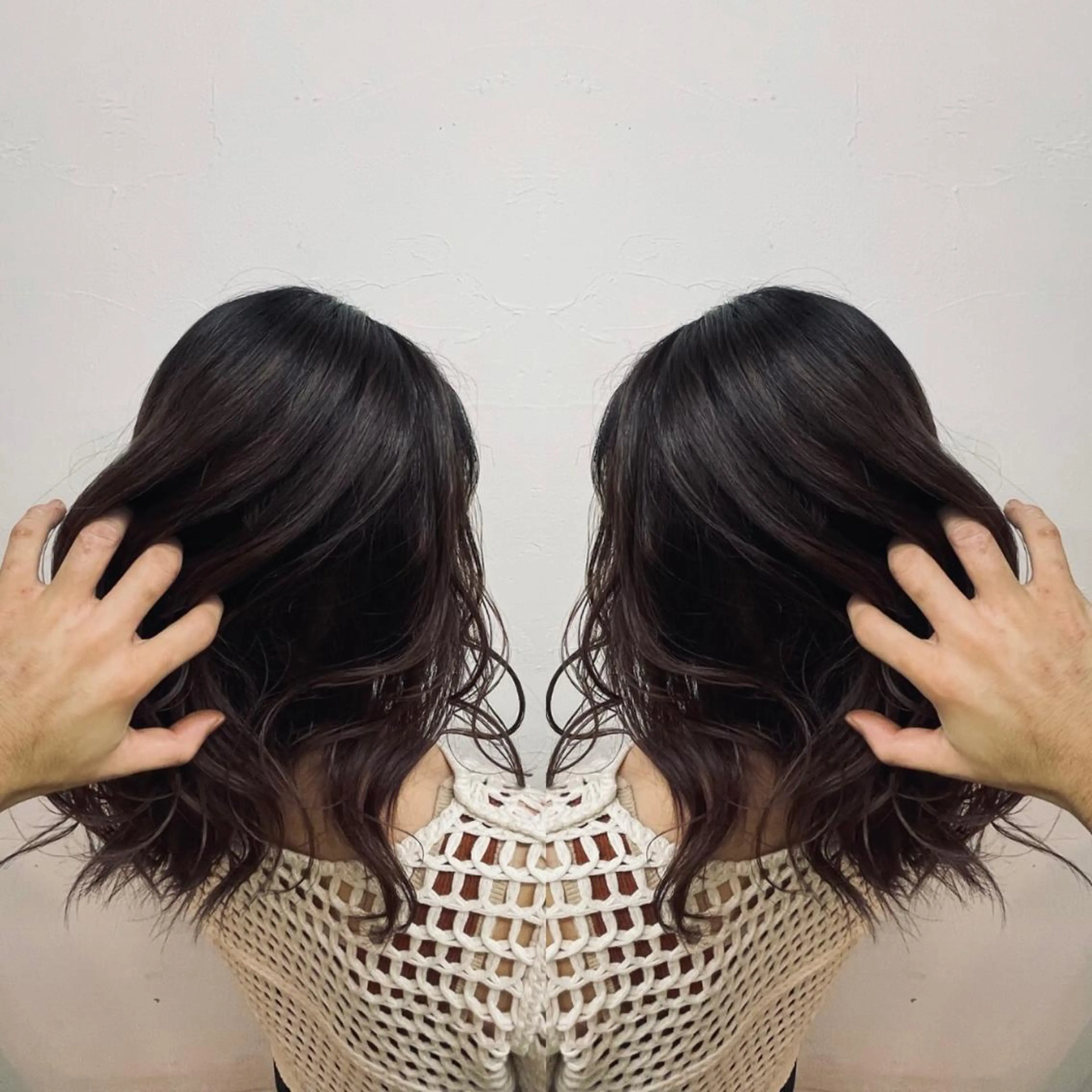 カラー パーマ ヘアアレンジ メンズ ネイル マツエク・マツパ ベージュカラー ピンクカラー ピンクベージュ カラーマツエク ピンク ギャルの革命児 秀斗のヘアスタイル